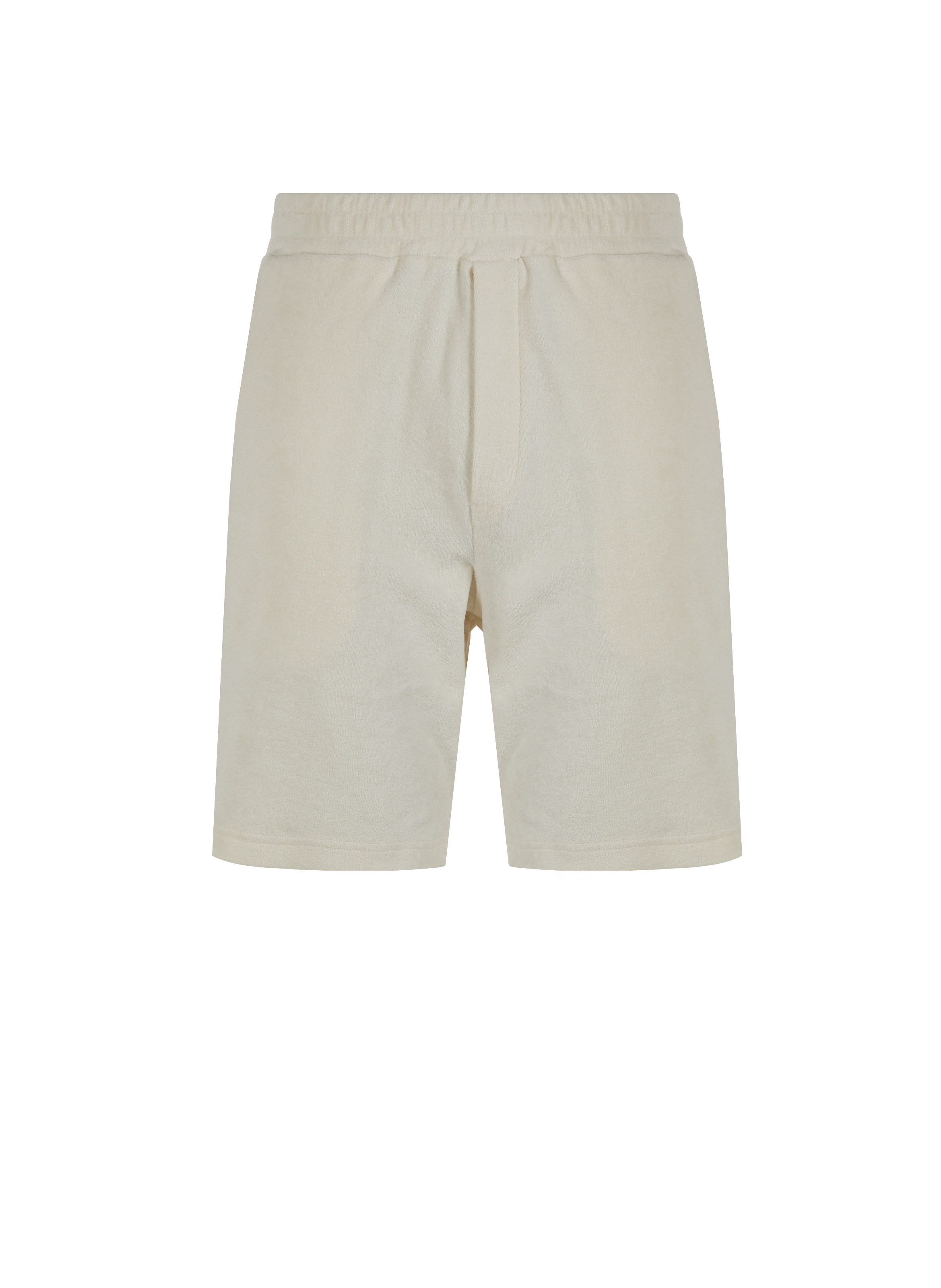 Textured cotton shorts  EDITIONS 102 Beige