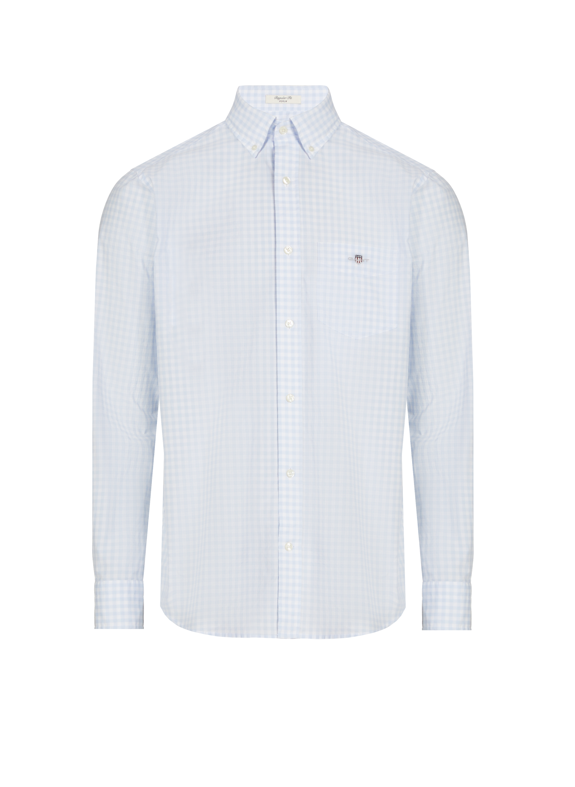 Chemise en coton Bleu