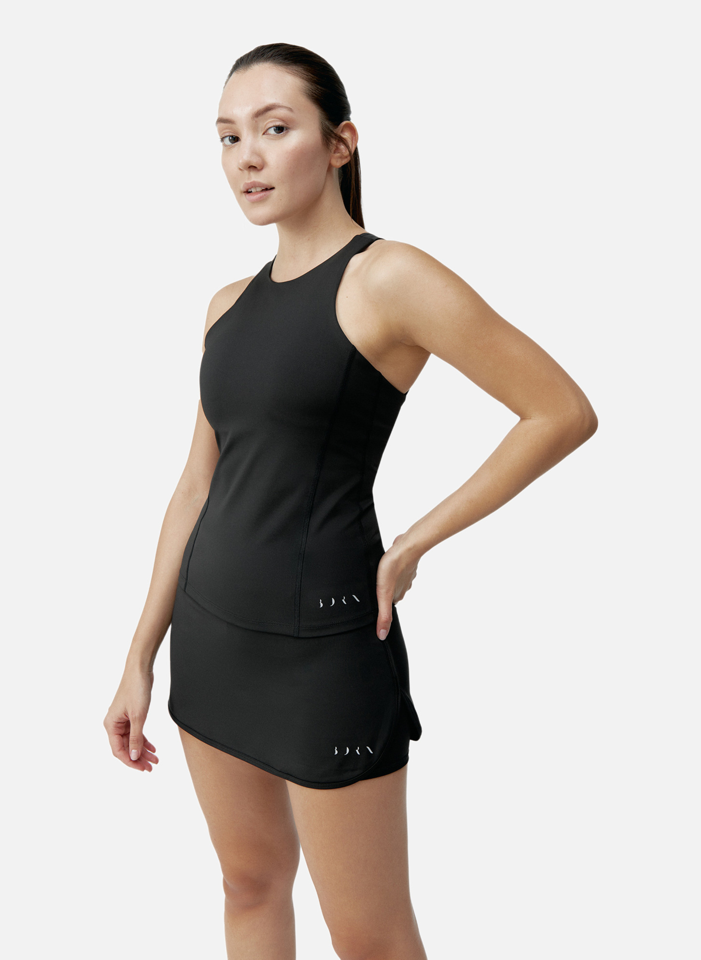 T-shirt de sport performance sans manches gadea BORN LIVING YOGA Noir