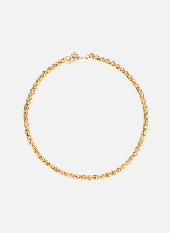 Collier en acier Doré by AU PRINTEMPS PARIS AU PRINTEMPS PARIS Collier en acier Doré