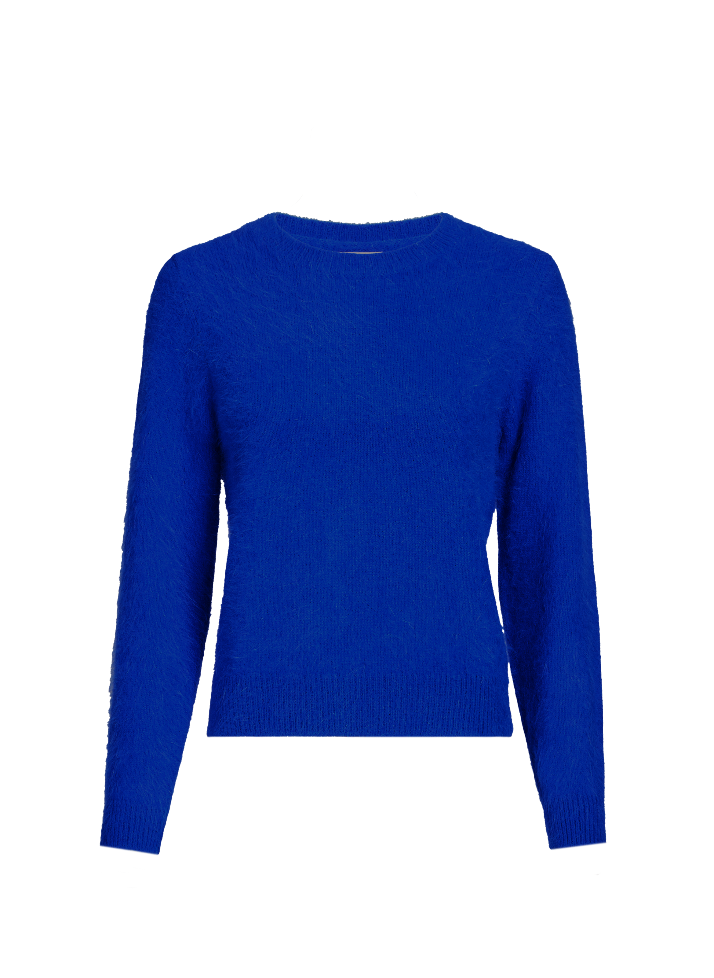 Pull duveteux en angora BELLEROSE Bleu