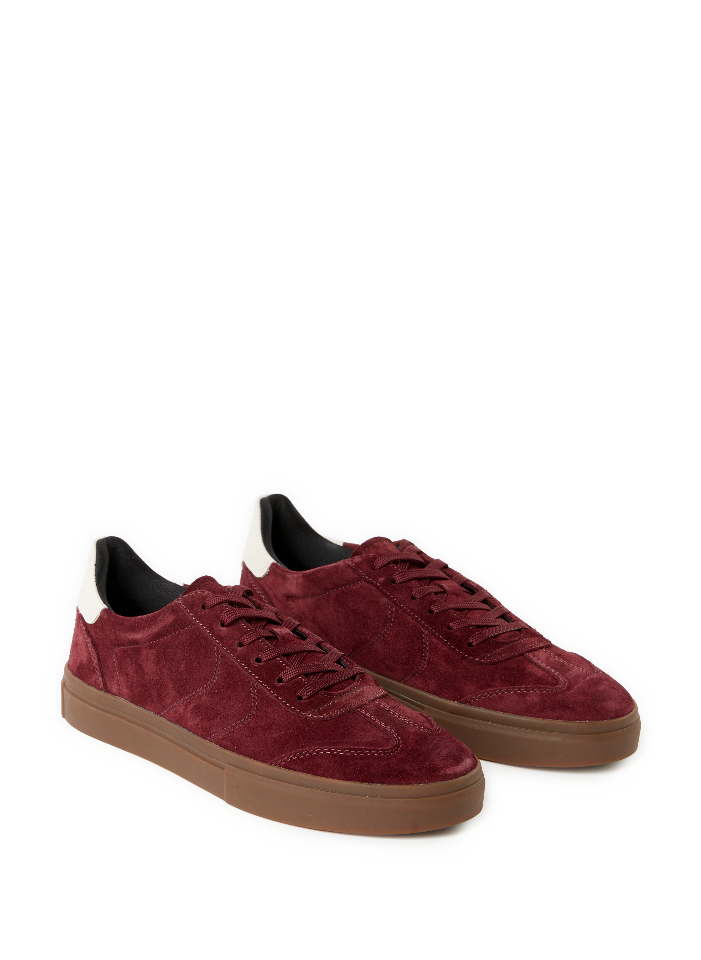 Baskets bout rond en cuir VAGABOND SHOEMAKERS Rouge