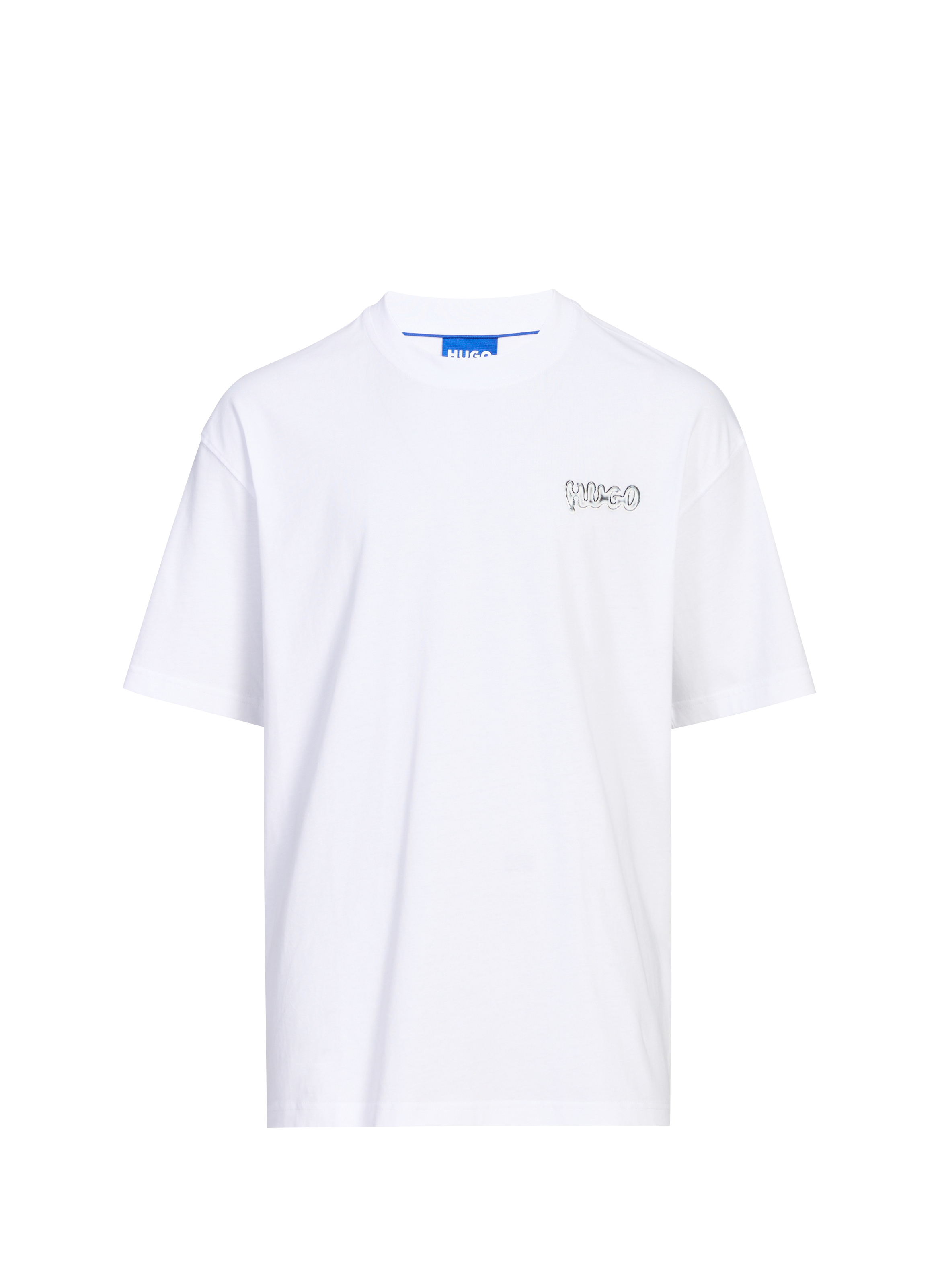 HUGO BLUE T-shirt en coton Blanc