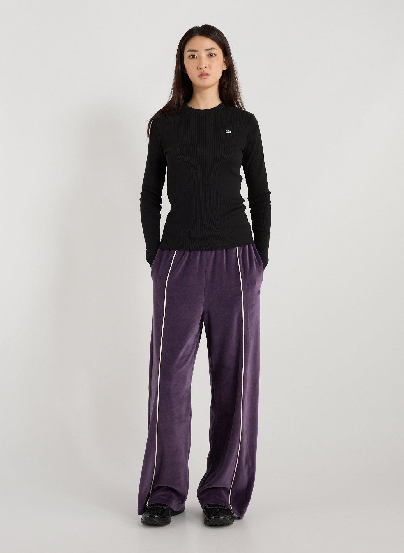 T-shirt manches longues  LACOSTE Noir