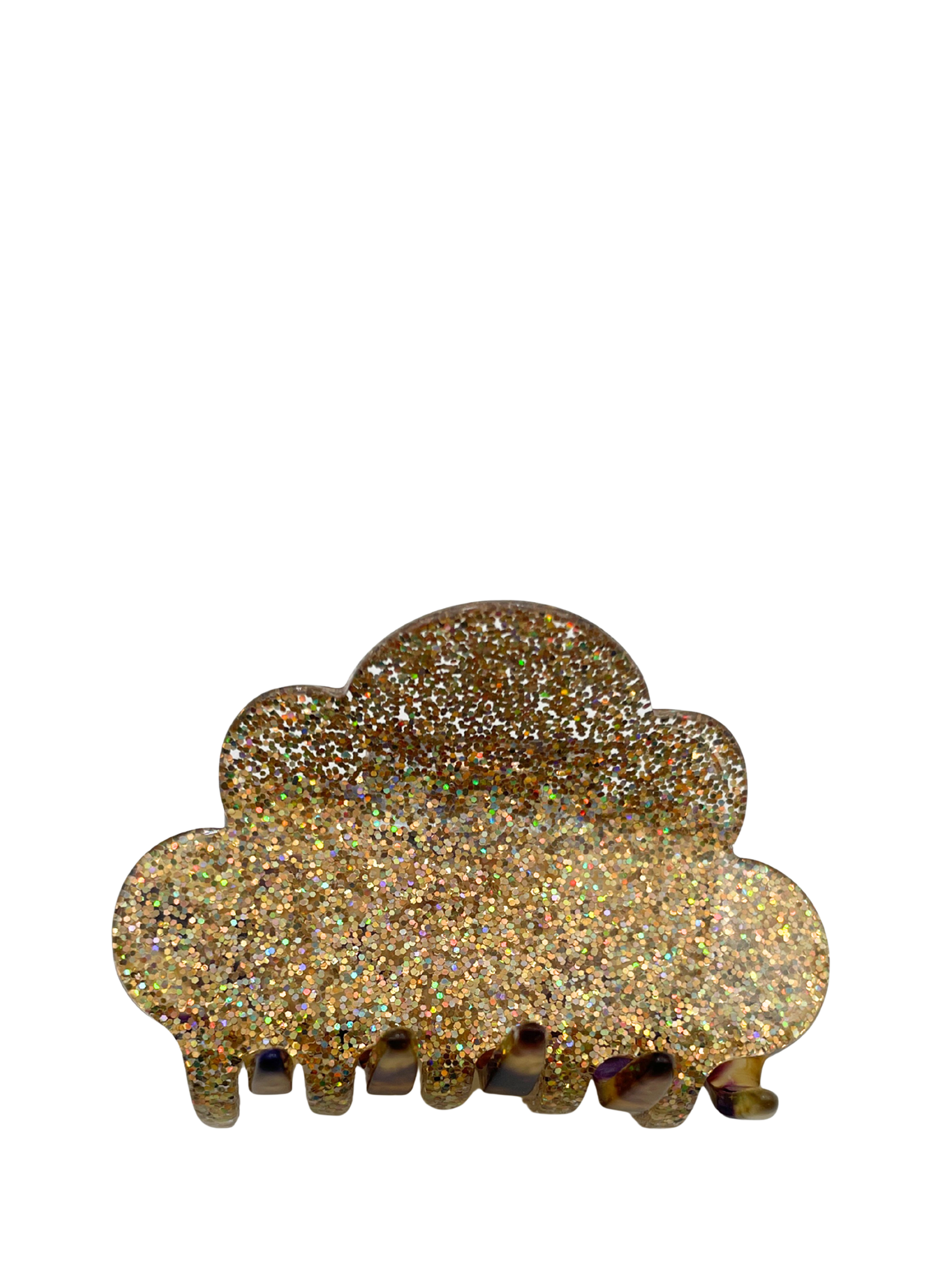 Christmas Cloud Hair Clip Bi-Color 23 DEGRES Marron