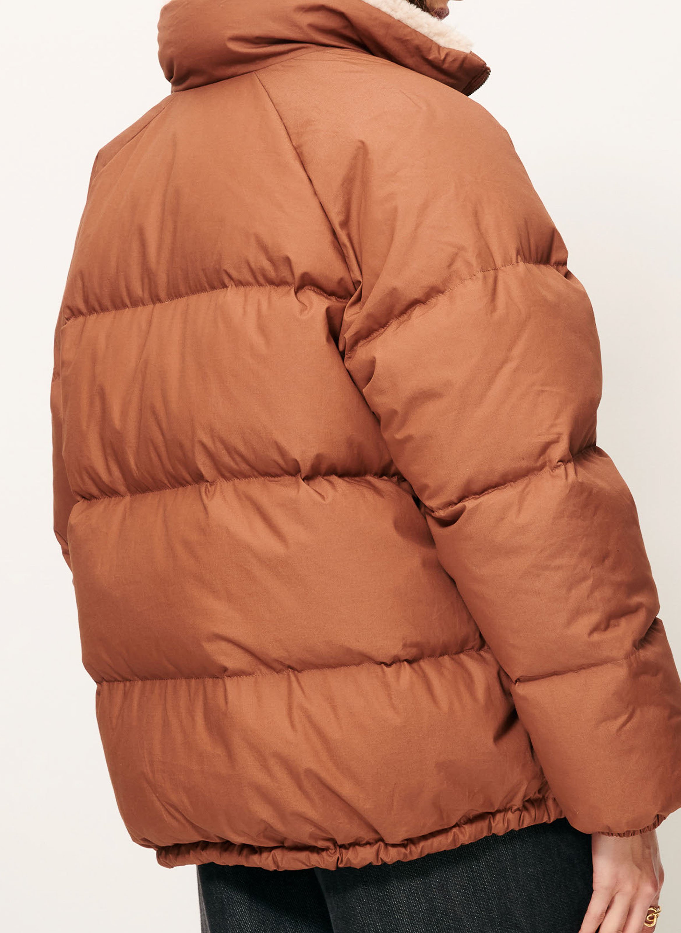 Doudoune oversize à col montant livingstone SESSUN Marron