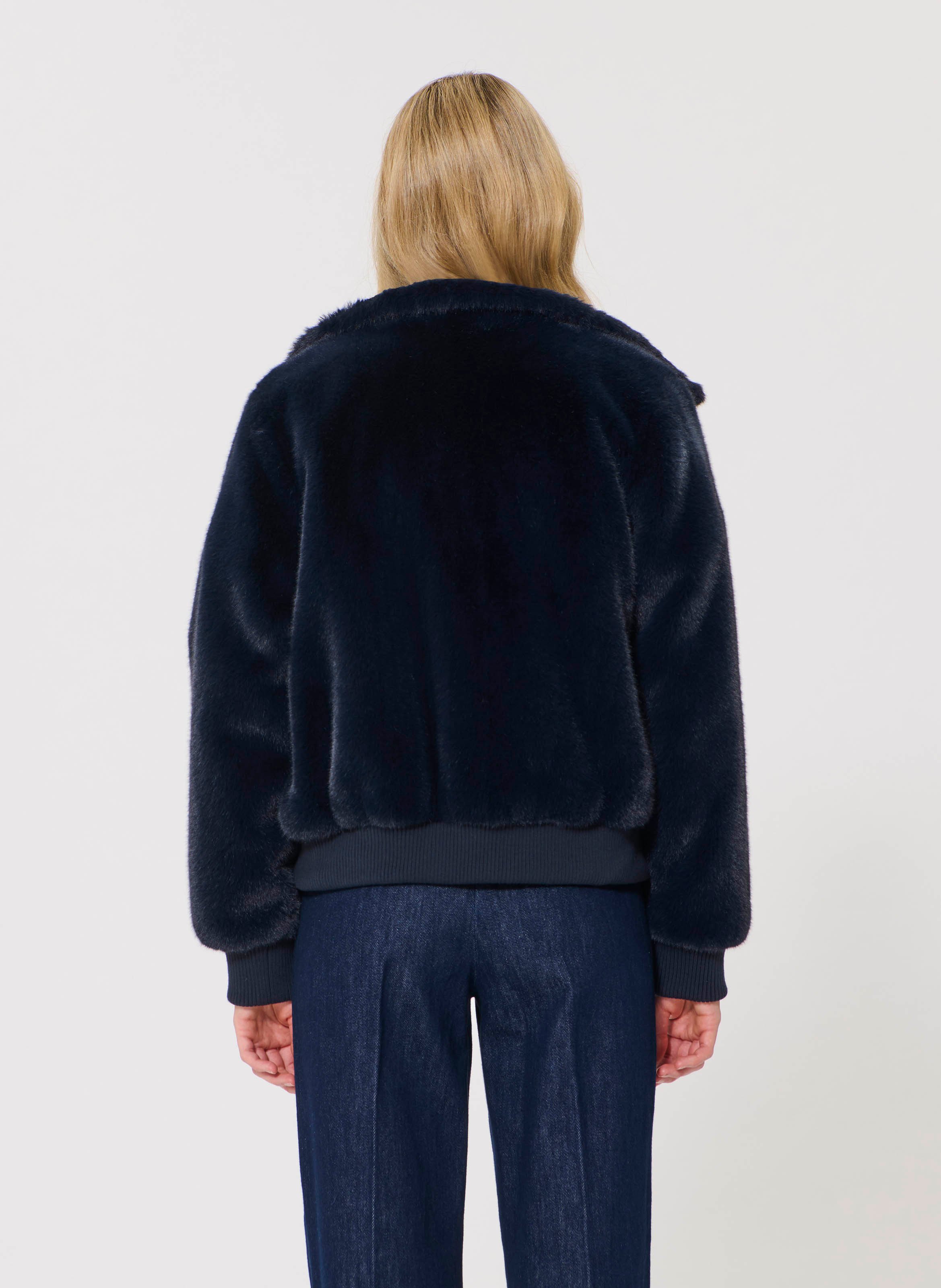 Fausse fourrure bertille TARA JARMON Bleu