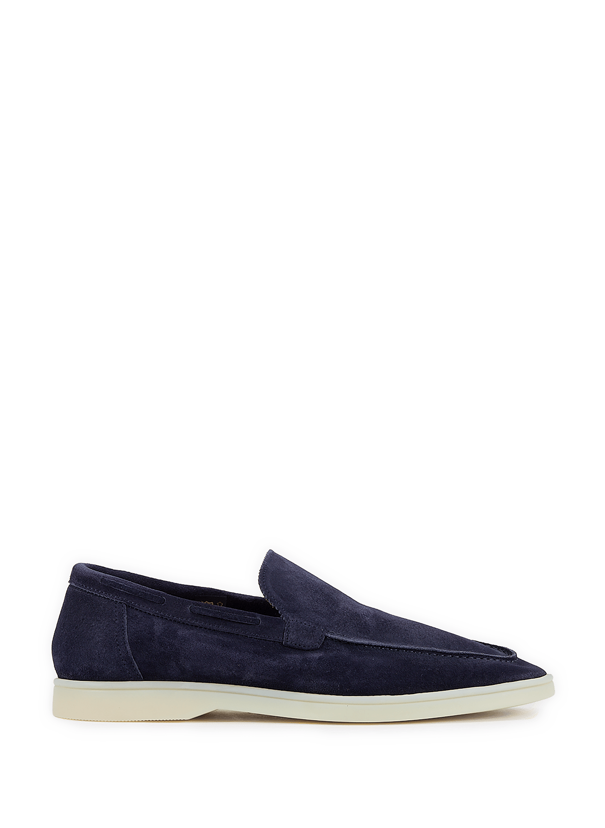 Mocassins en cuir suédé AURELIEN Bleu