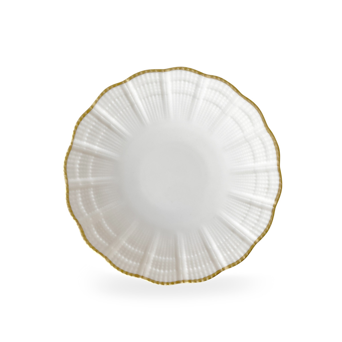 Corail - assiette à pain 15.5 cm (lot de 6) MEDARD DE NOBLAT Doré