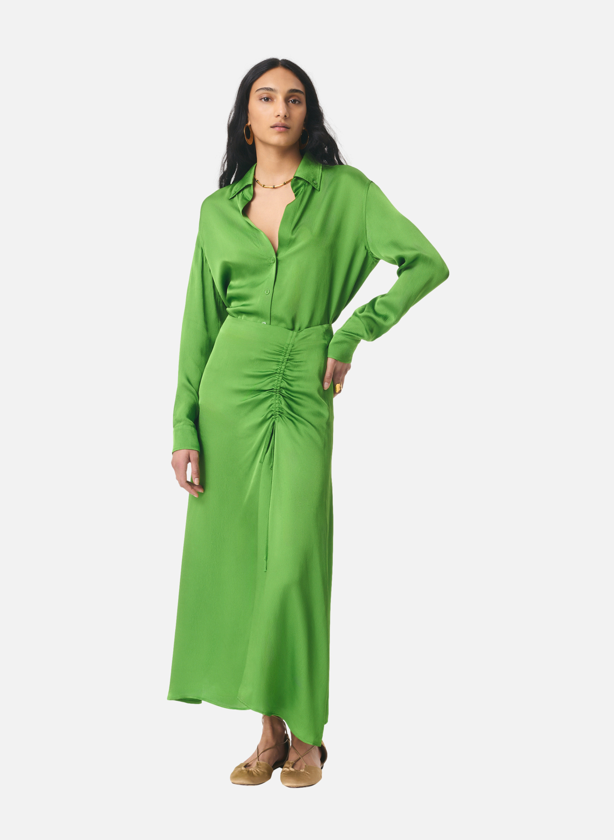 Jupe calyp VANESSA BRUNO Vert