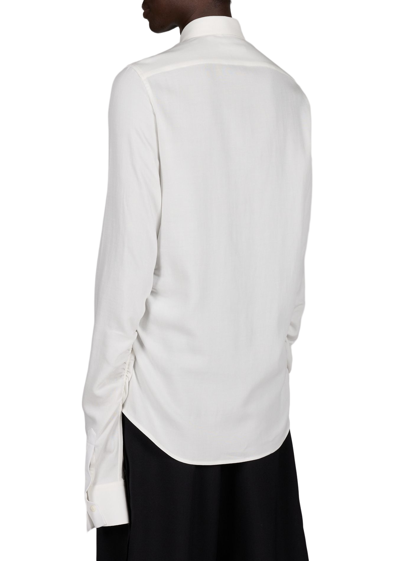 Straight cut classic collar shirt SEAN SUEN White