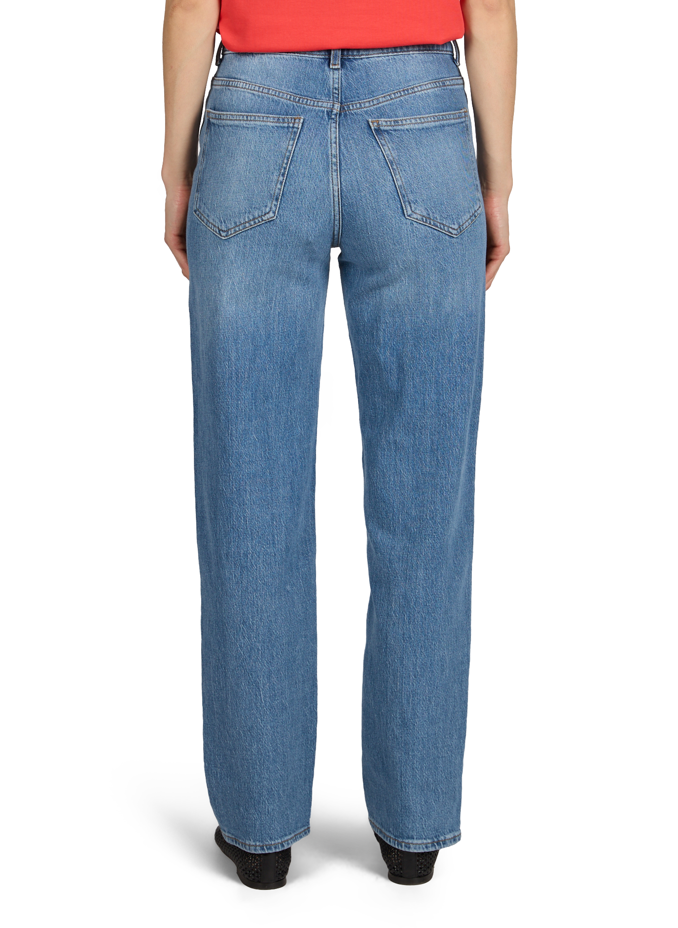 Regular fit Vikelly jeans in blended cotton VILA Blue