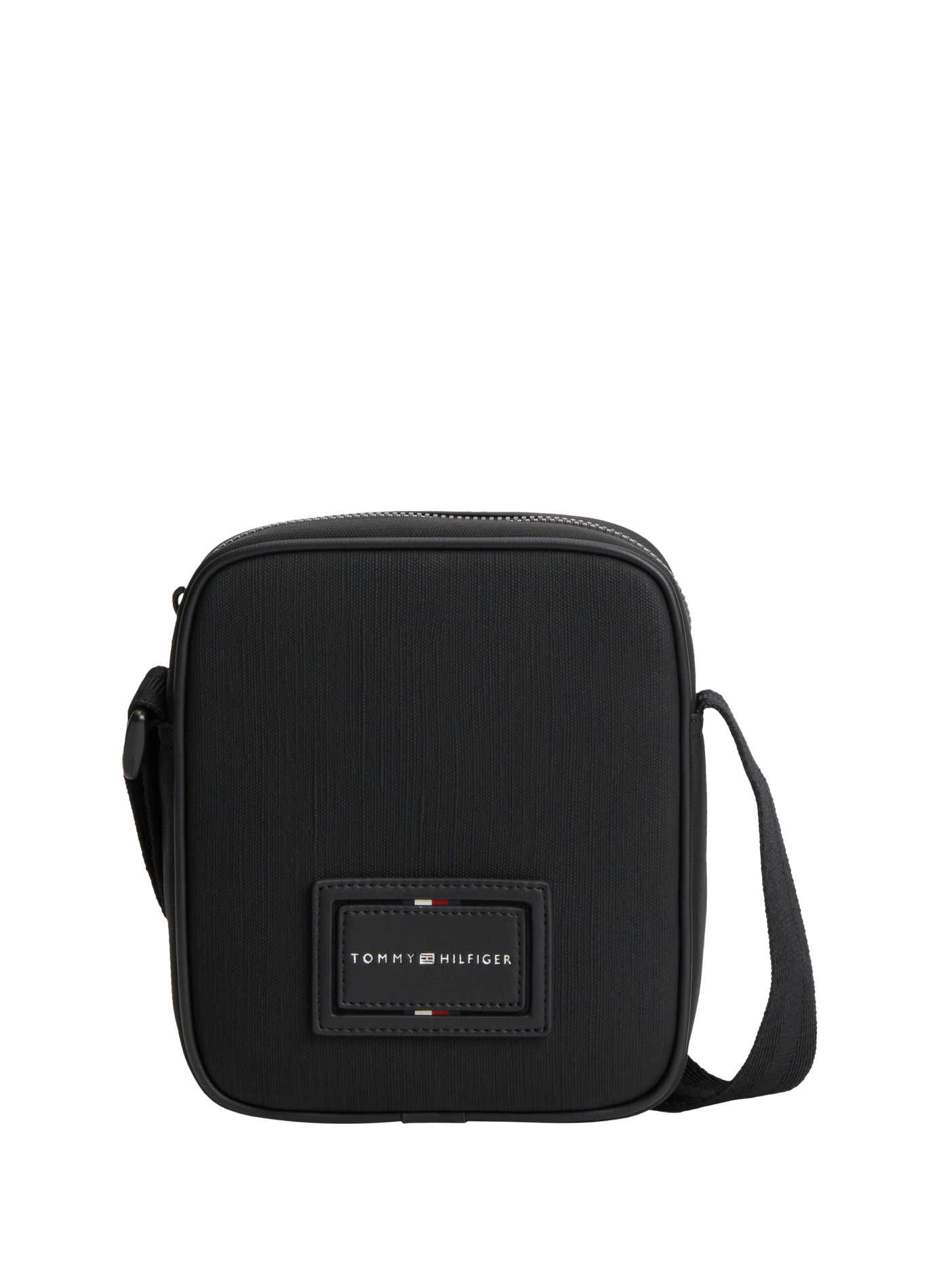 Sacoche à patch logo brodé  TOMMY HILFIGER Noir