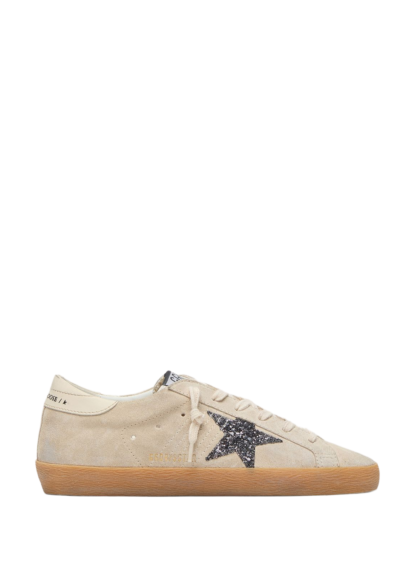 Mixed leather low-top sneakers GOLDEN GOOSE Multicolour