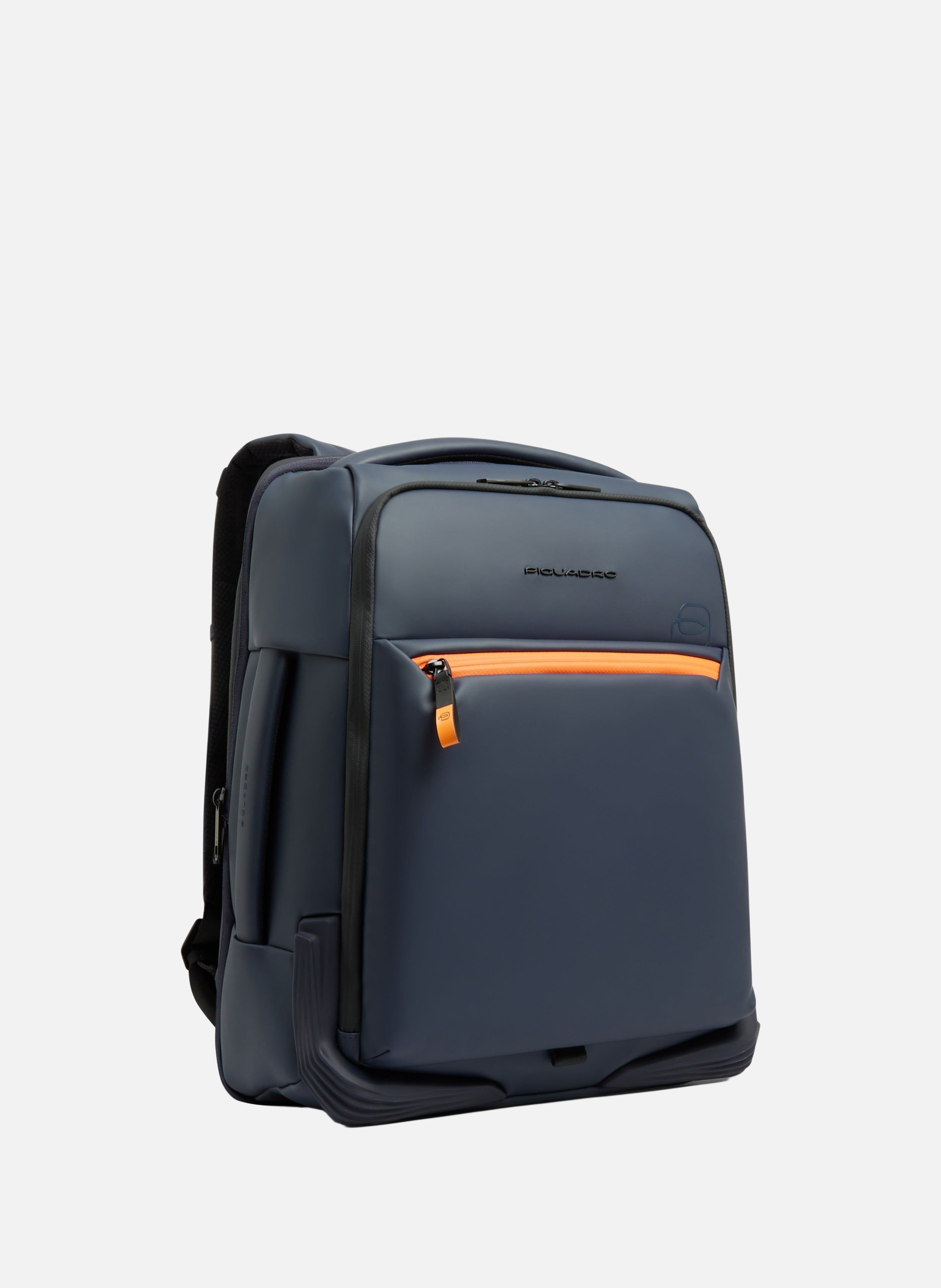 Water resistant travel laptop backpack 15,6" PIQUADRO Blue