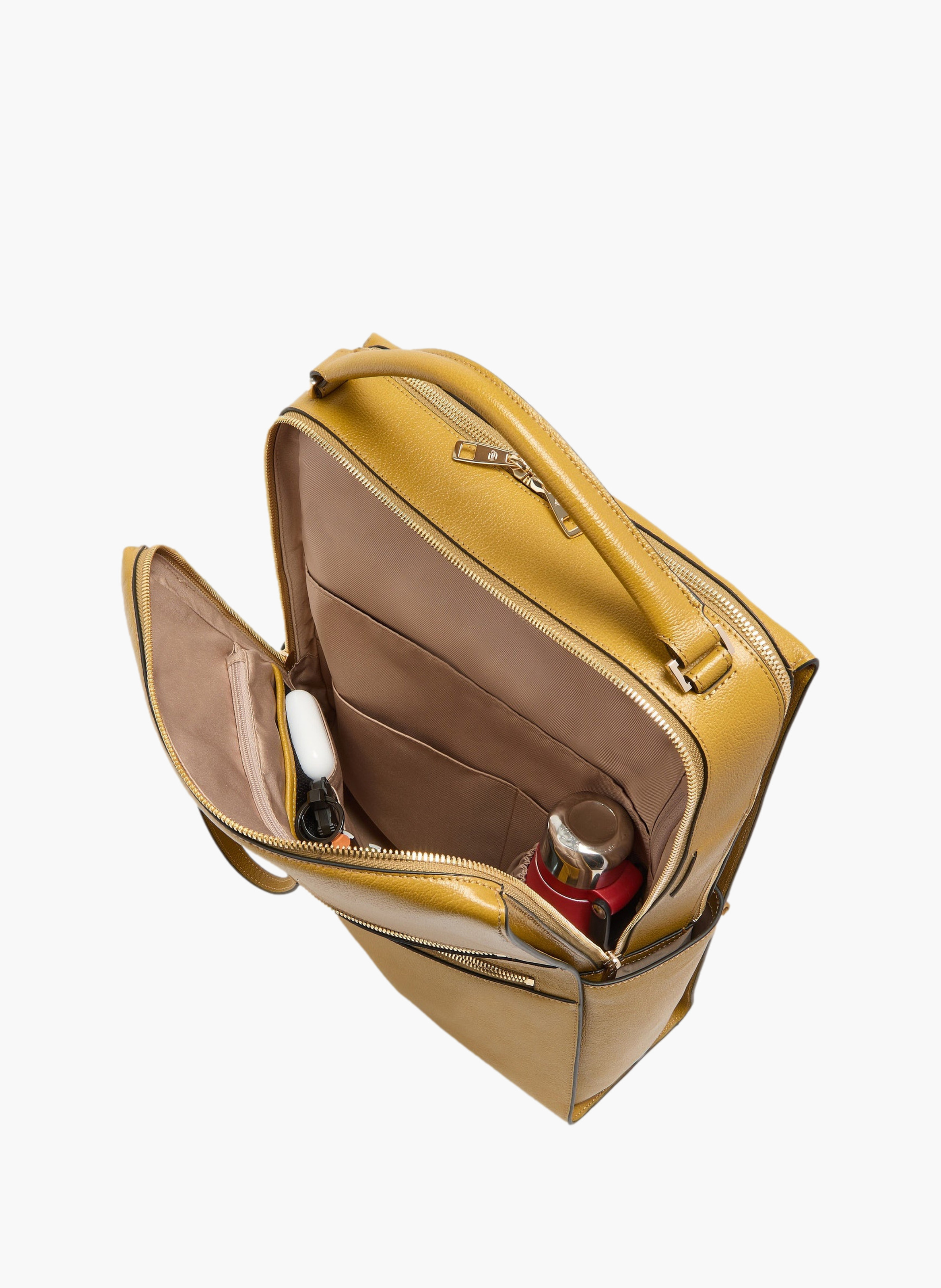 Sac à dos femme pour ordinateur 15,6" PIQUADRO Jaune