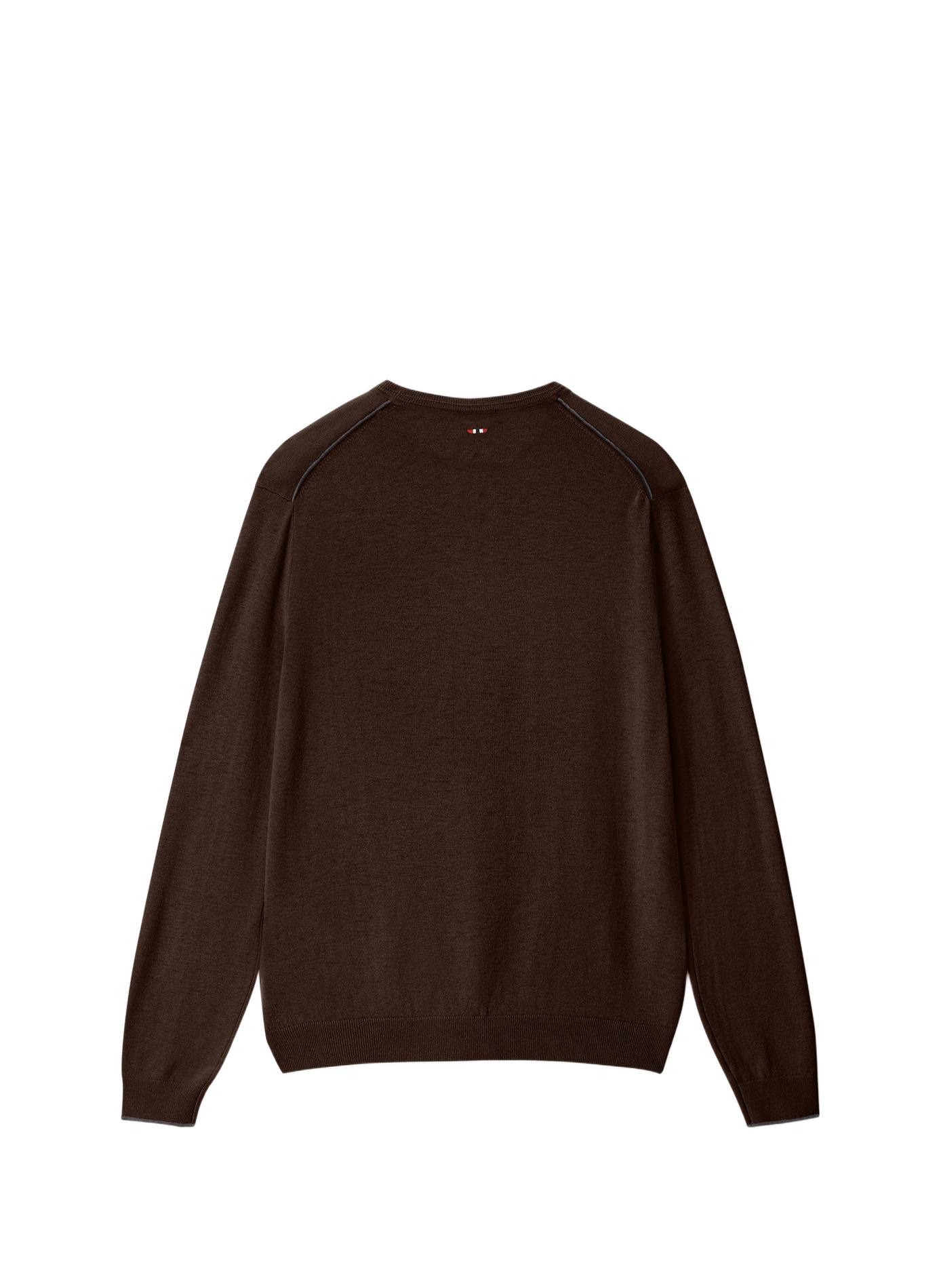 Round-neck wool jumper NAPAPIJRI Brown