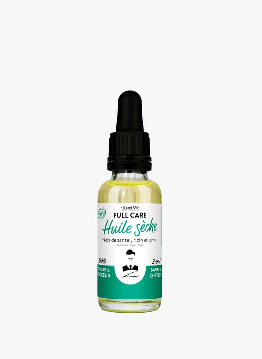 FULL CARE - Huile'sèche à Barbe Cheveux
