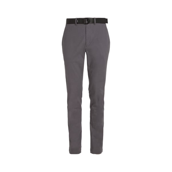 Pantalon chino ceinturé