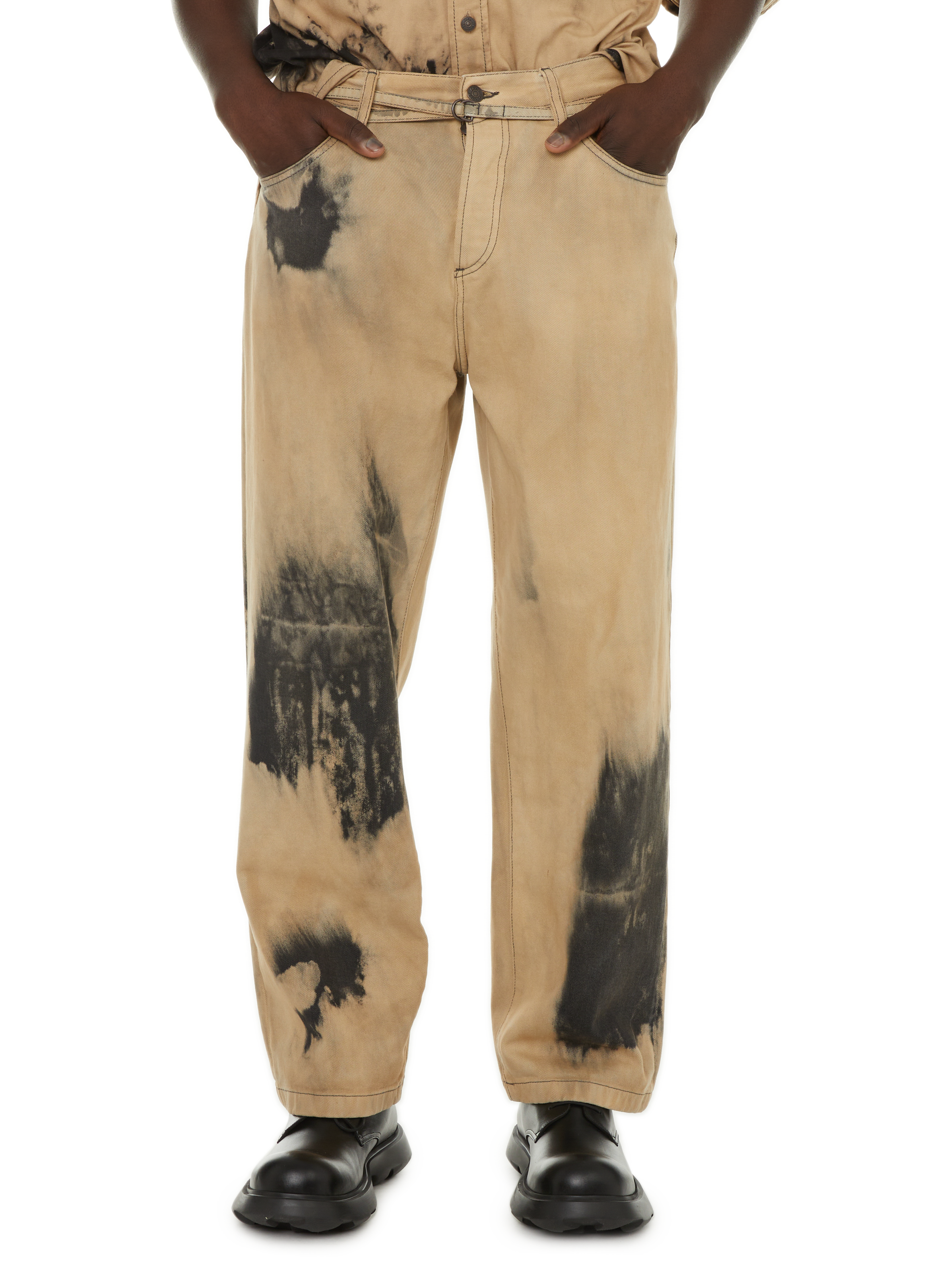 Derbies en cuir ACNE STUDIOS Noir