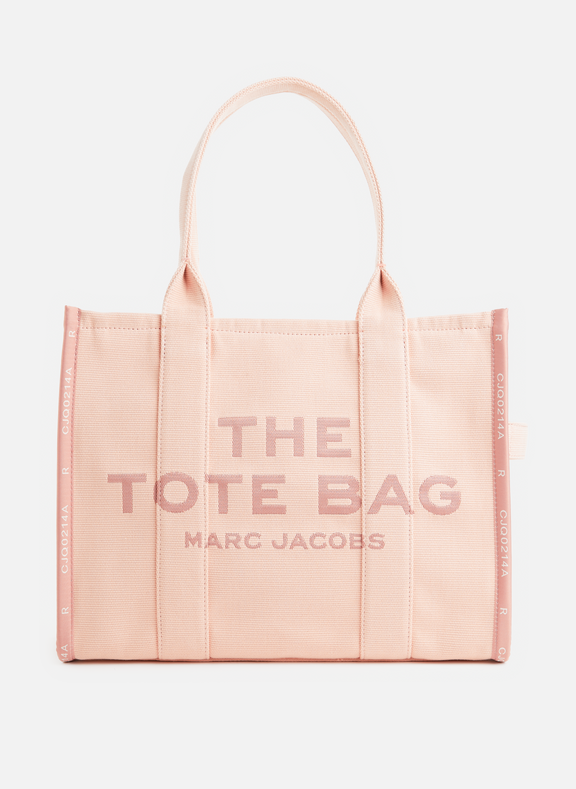 MARC JACOBS Sac The Tote Bag en toile Rose