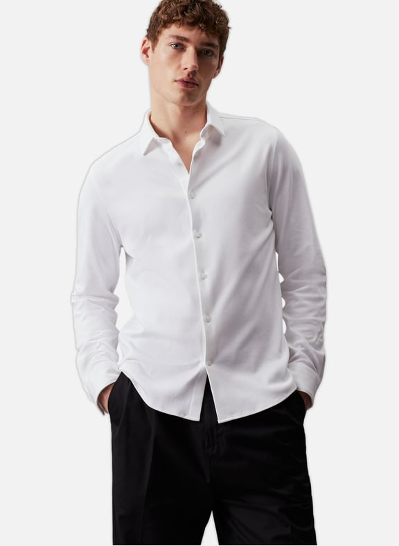 Cotton shirt White by CALVIN KLEIN CALVIN KLEIN Cotton shirt White