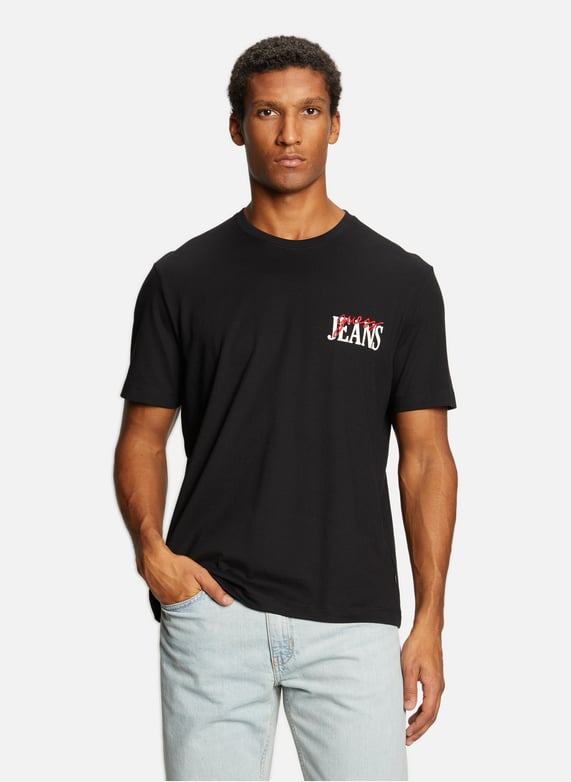 Cotton T shirt Guess Men Printemps