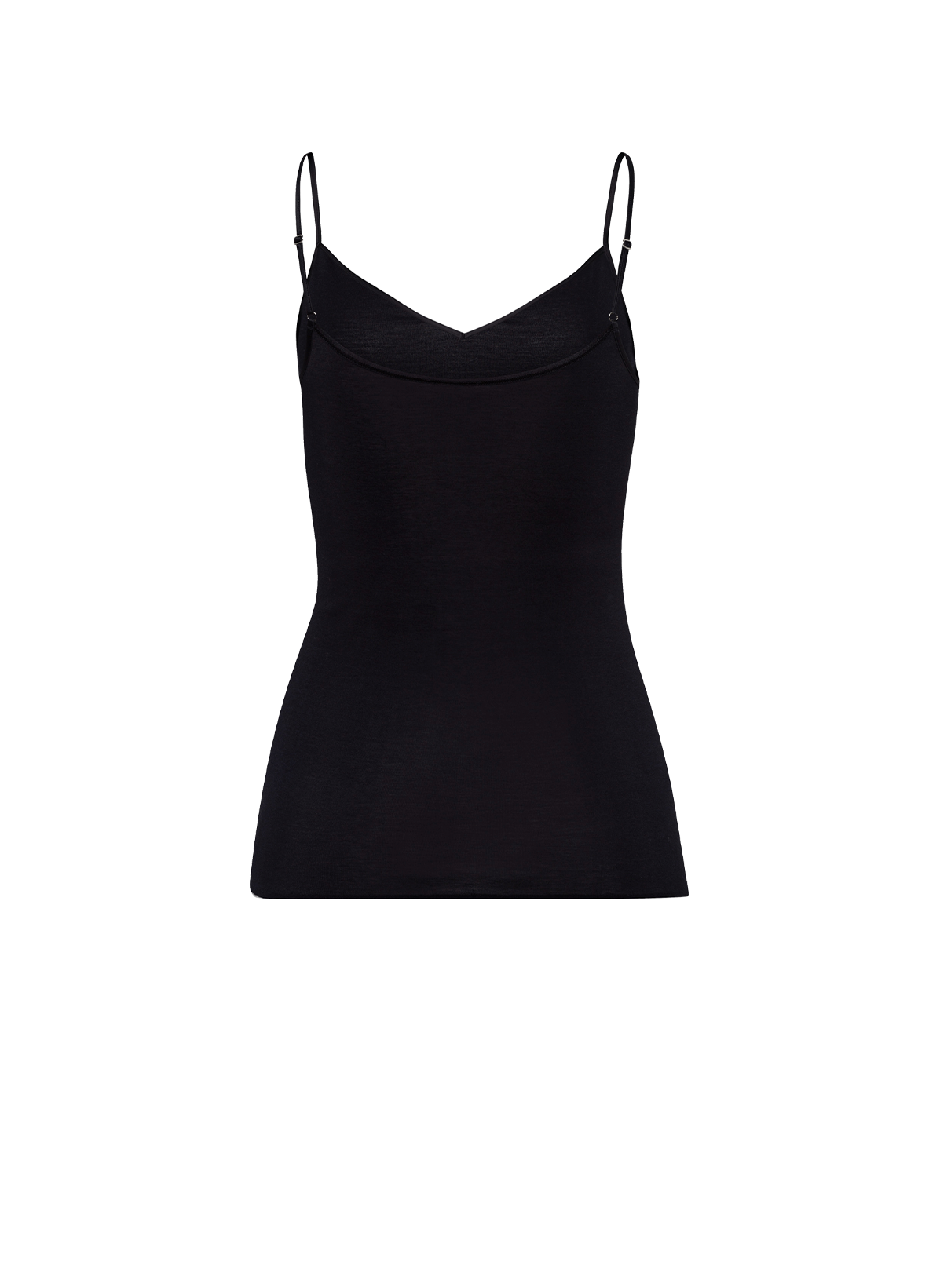 V-neck tank top HANRO Black