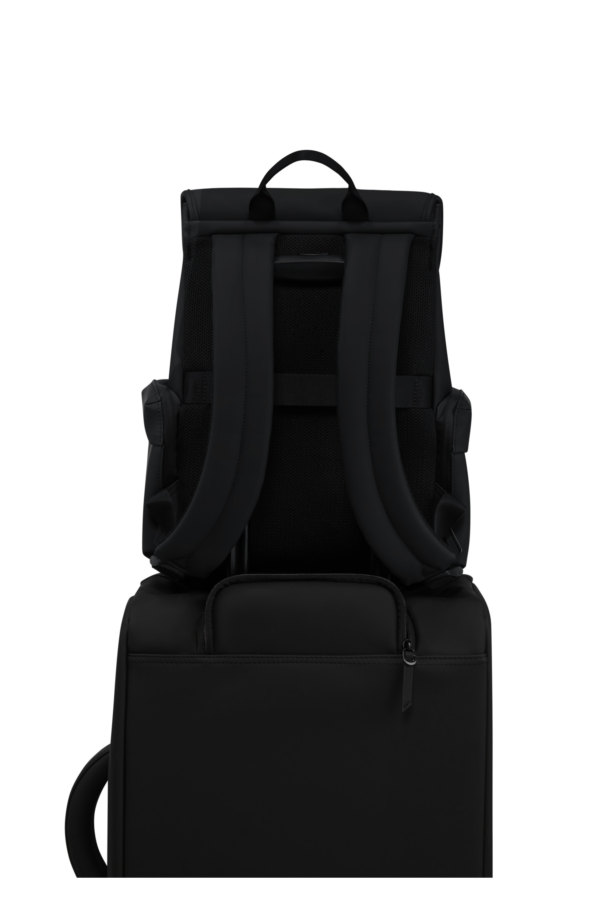 Lost in berlin sac à dos mini cargo LIPAULT PARIS Noir