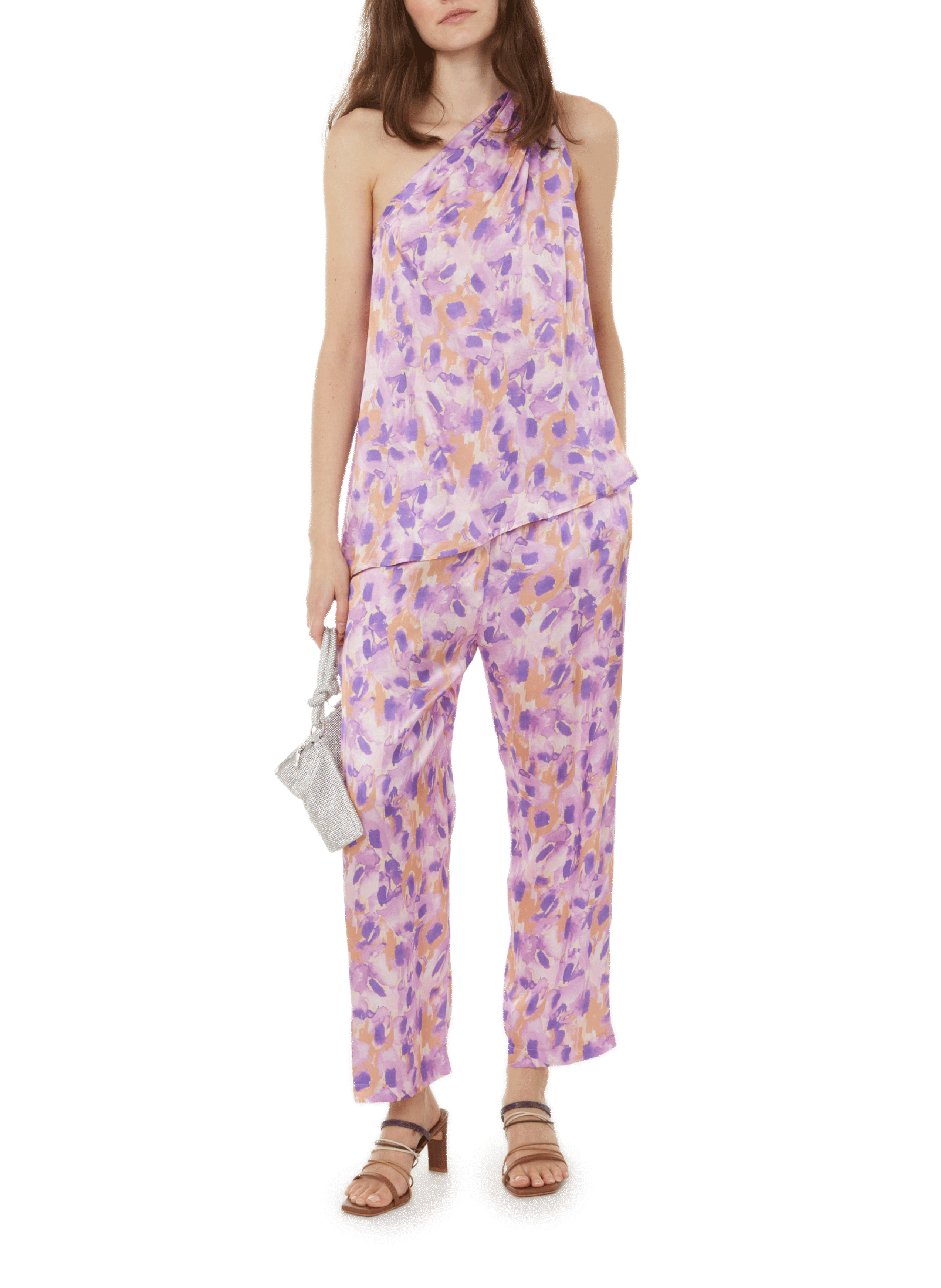 Printed asymmetric top SELMACILEK Multicolour