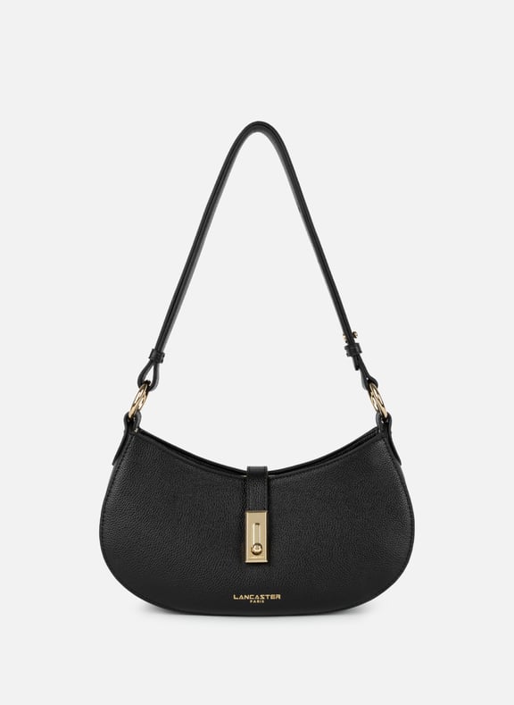 Petit sac besace - milano horizon Noir by LANCASTER LANCASTER Petit sac besace - milano horizon Noir