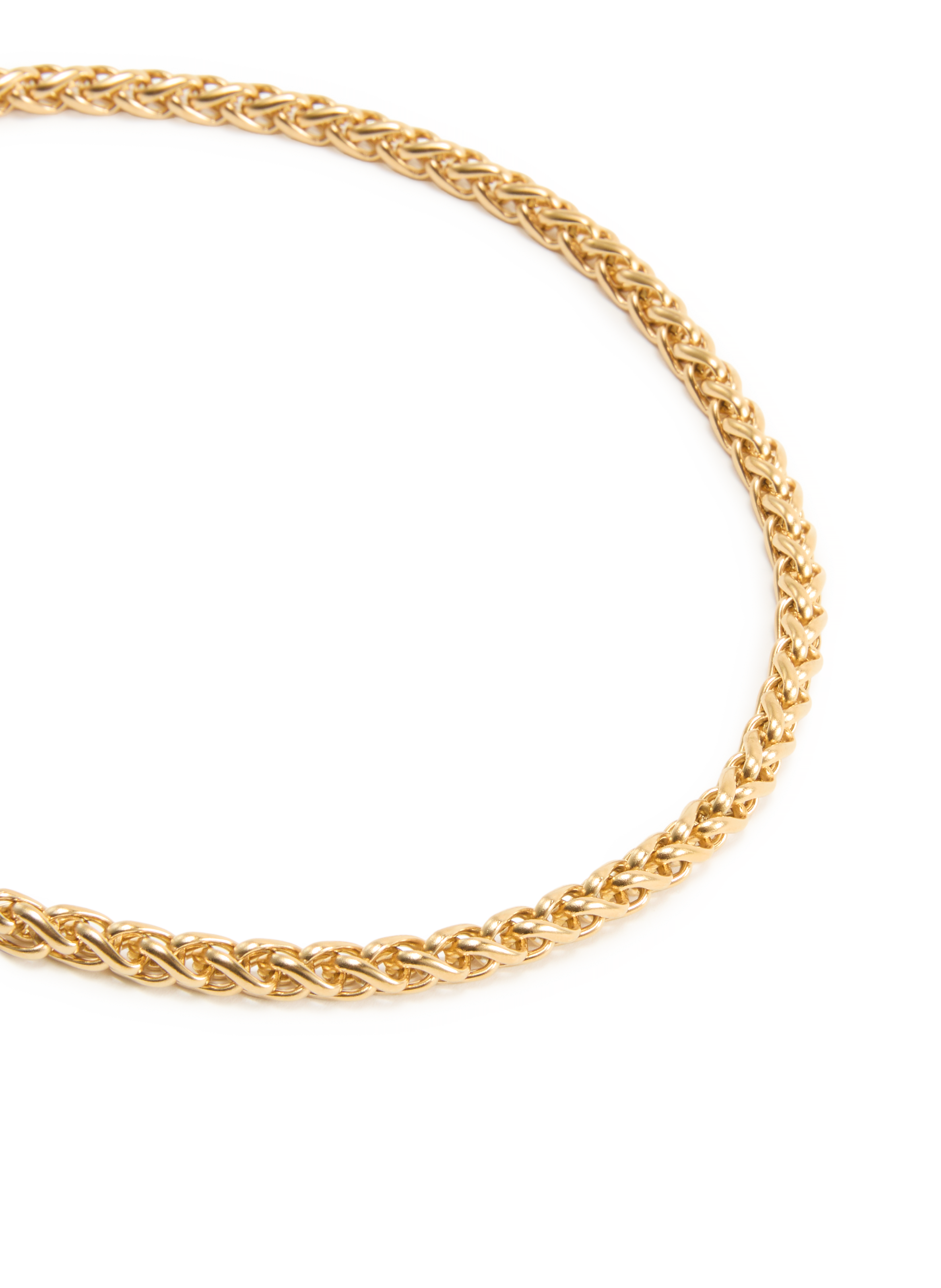 Collier en acier  AU PRINTEMPS PARIS Doré