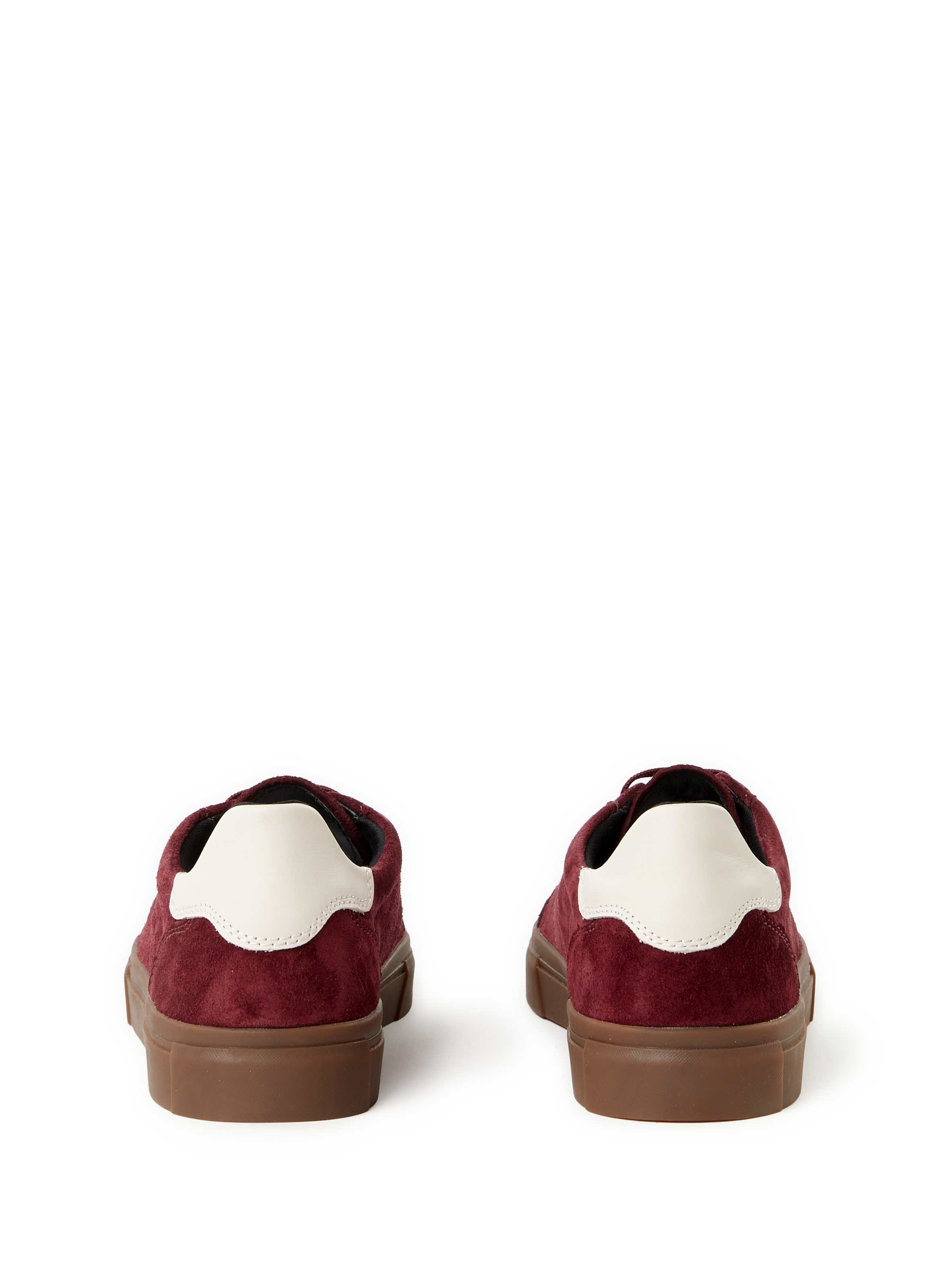 Baskets bout rond en cuir VAGABOND SHOEMAKERS Rouge