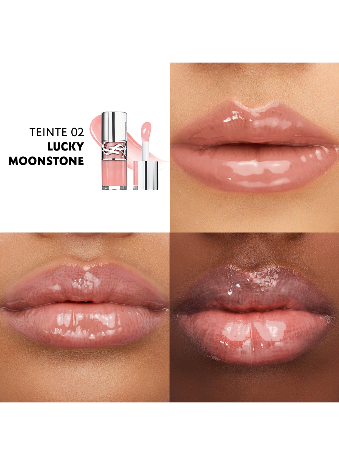 YSL Loveshine Gloss soin effet repulpant YVES SAINT LAURENT 2 lucky moonstone