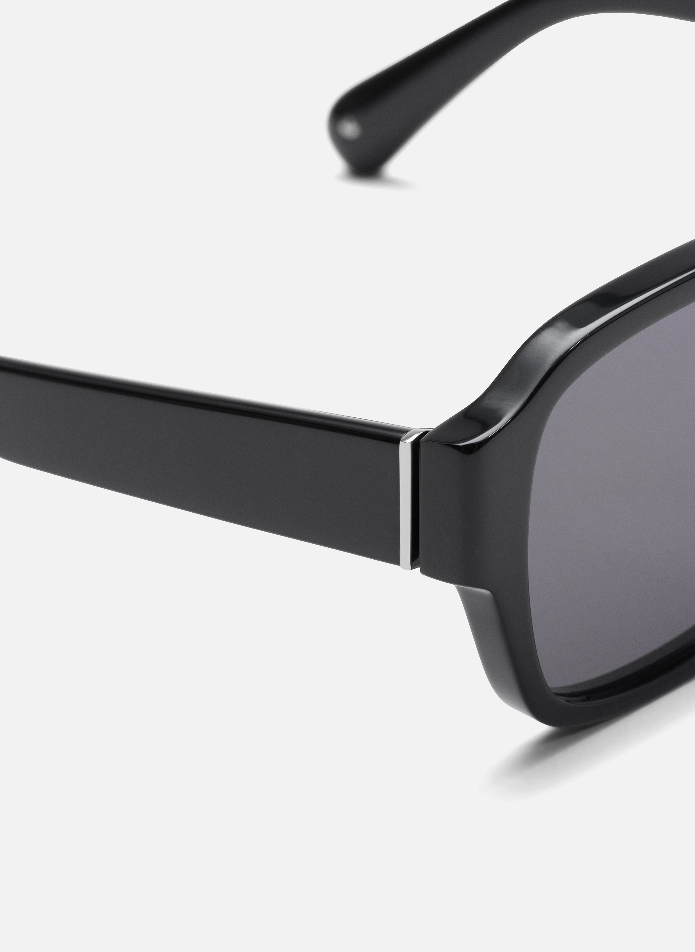 Lunettes de soleil 75006 en acétate unisexes AMI PARIS Noir