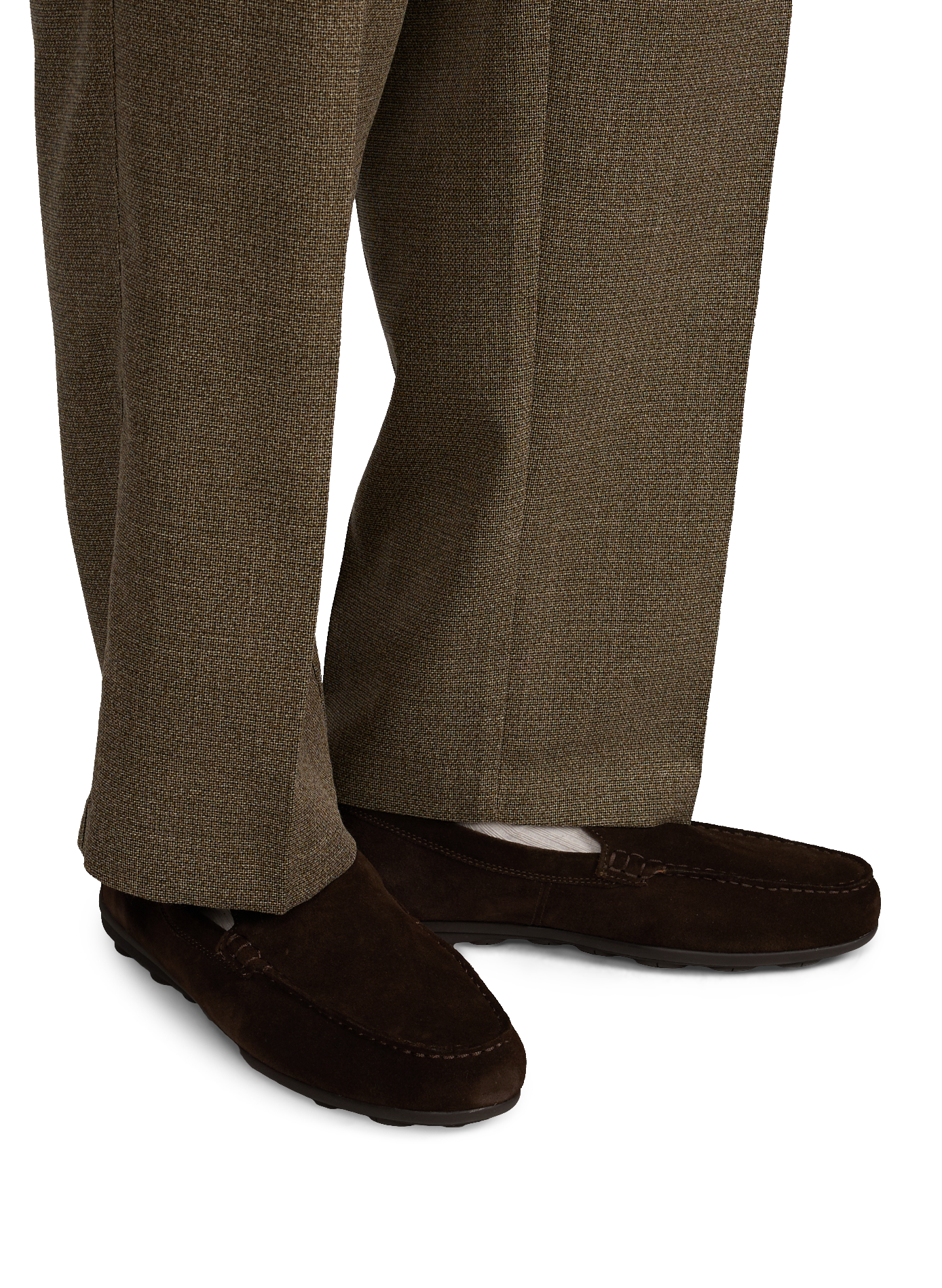 Suede Spherica Moccasins GEOX Brown