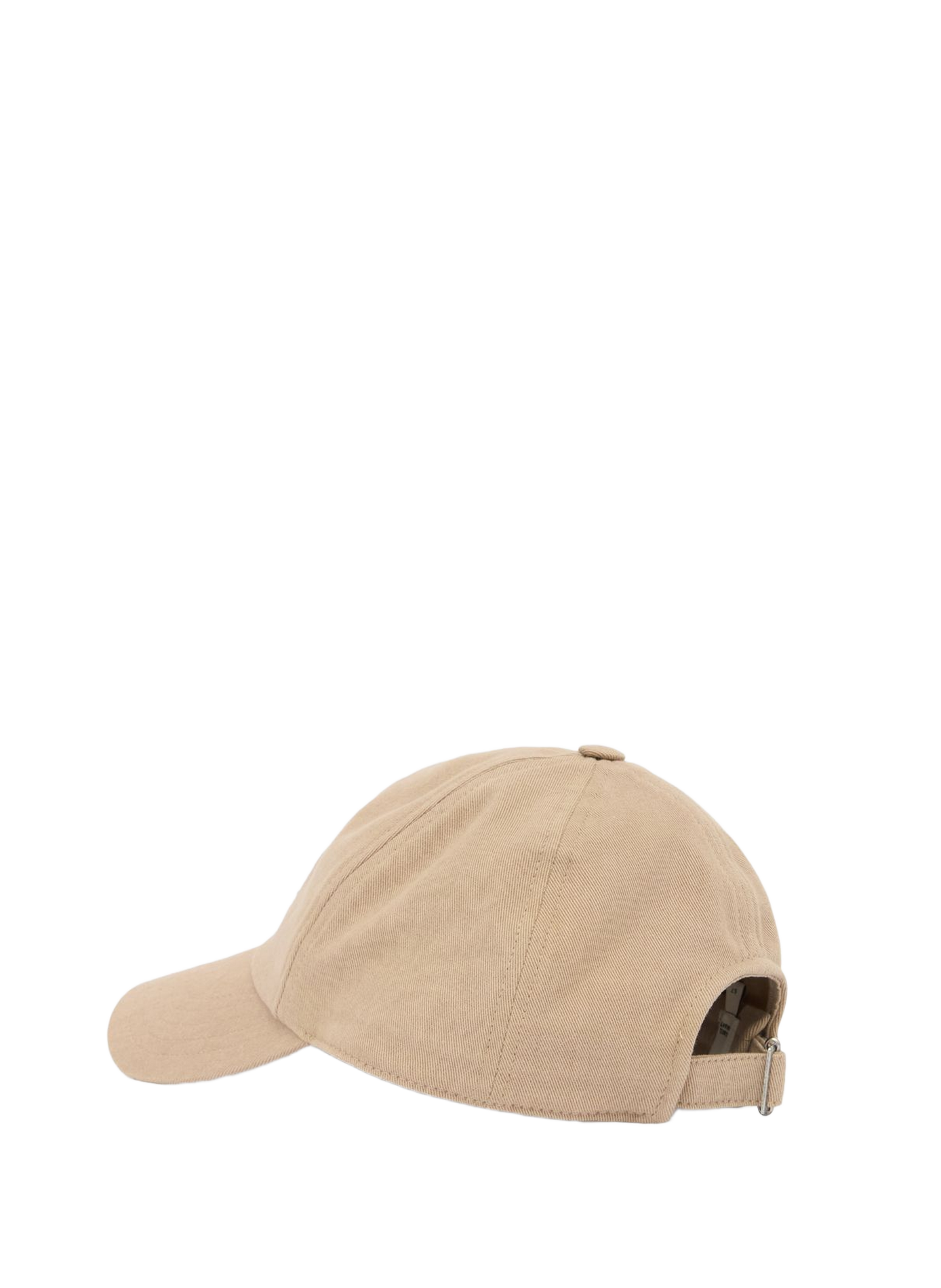 Casquette Tomas en toile de coton brodé ISABEL MARANT Beige
