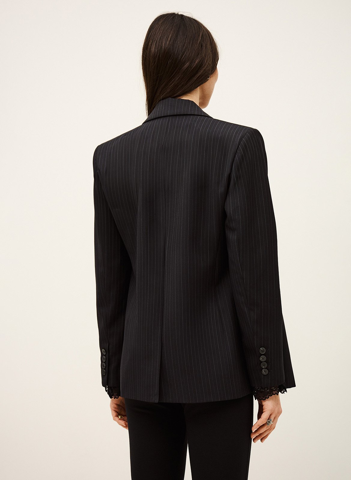 Veste col tailleur coline BA&SH Bleu