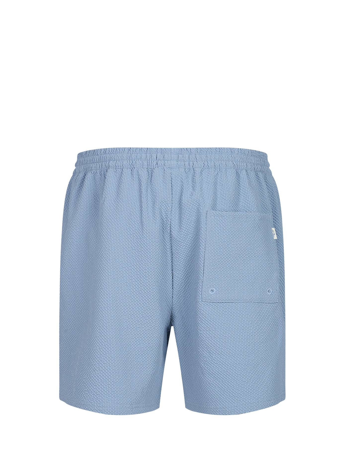 Textured swim shorts LES DEUX Blue