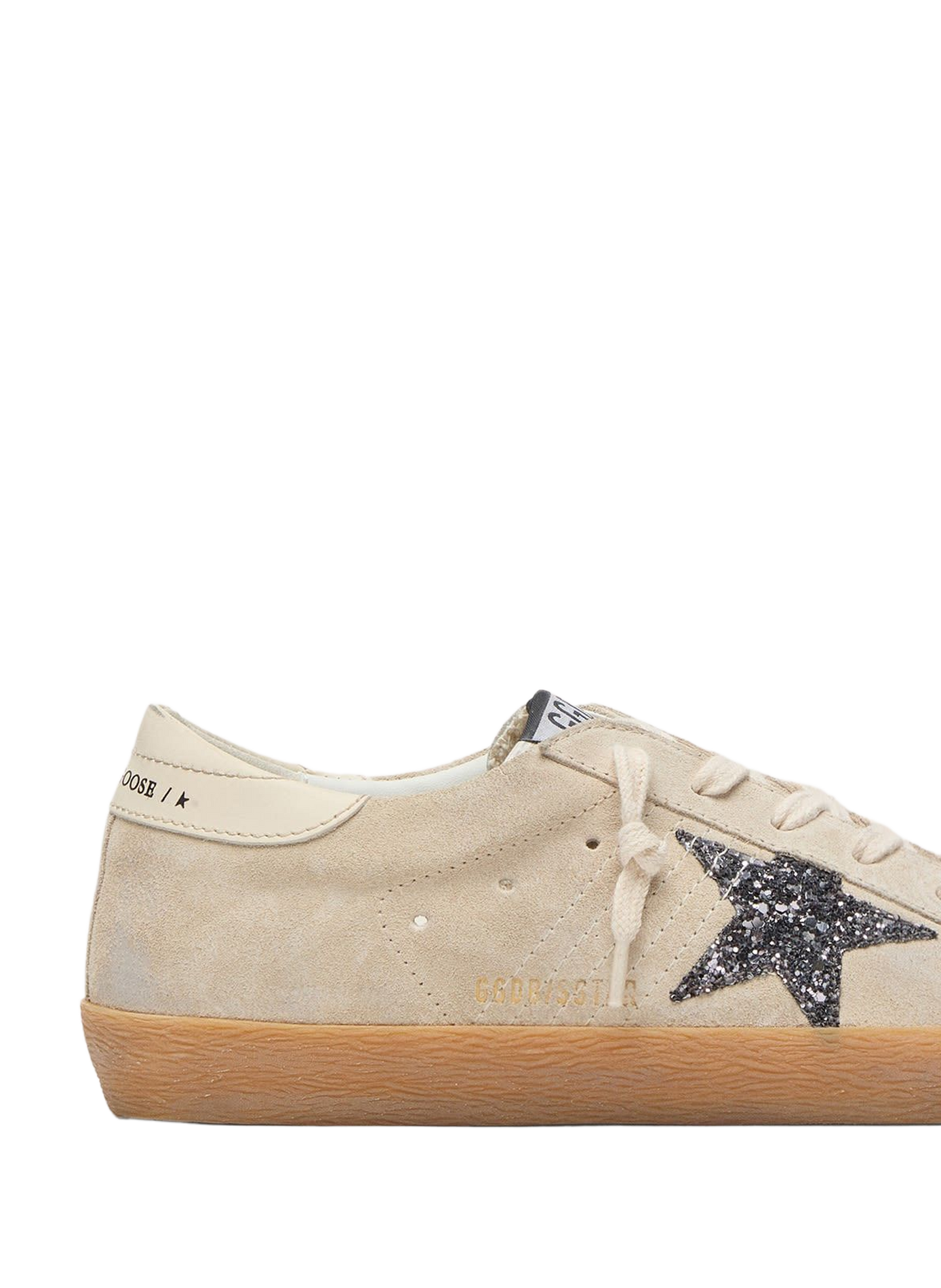 Mixed leather low-top sneakers GOLDEN GOOSE Multicolour