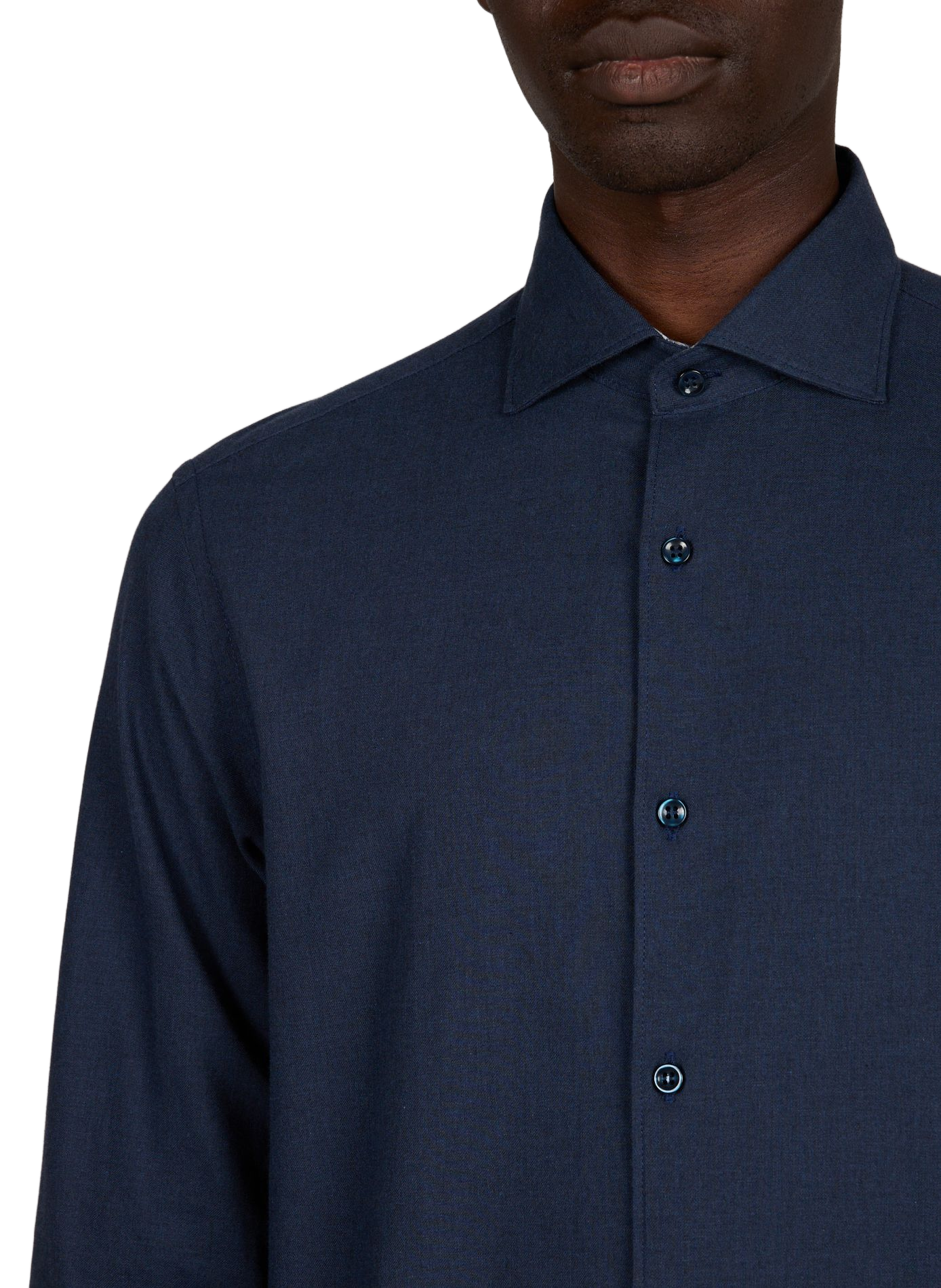 Loose-fit cotton shirt PAUL & SHARK Blue