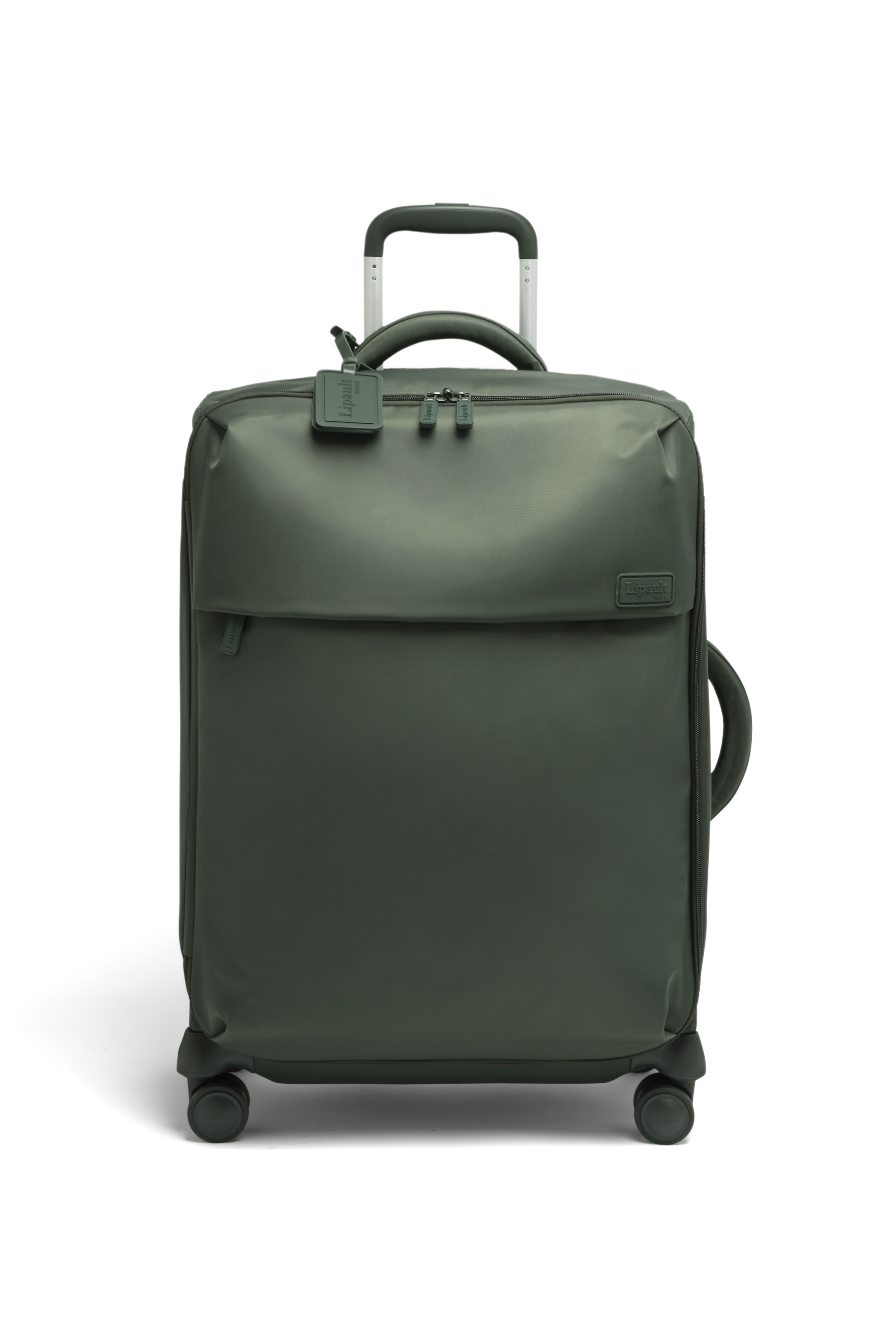 Plume valise 4 roues taille m LIPAULT PARIS Kaki