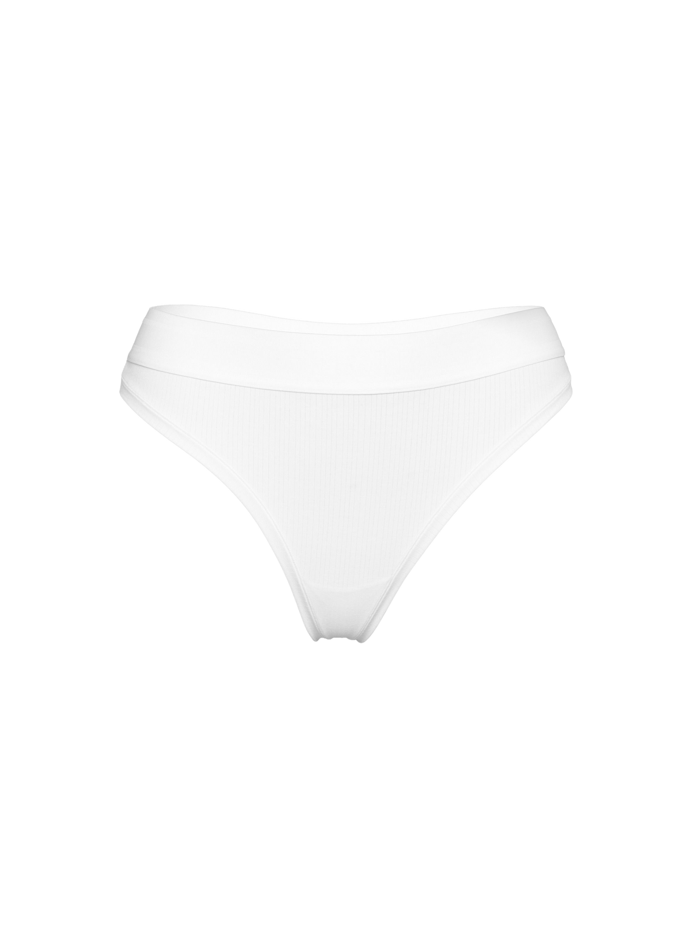 String in gemischter Baumwolle WOLFORD Weiss