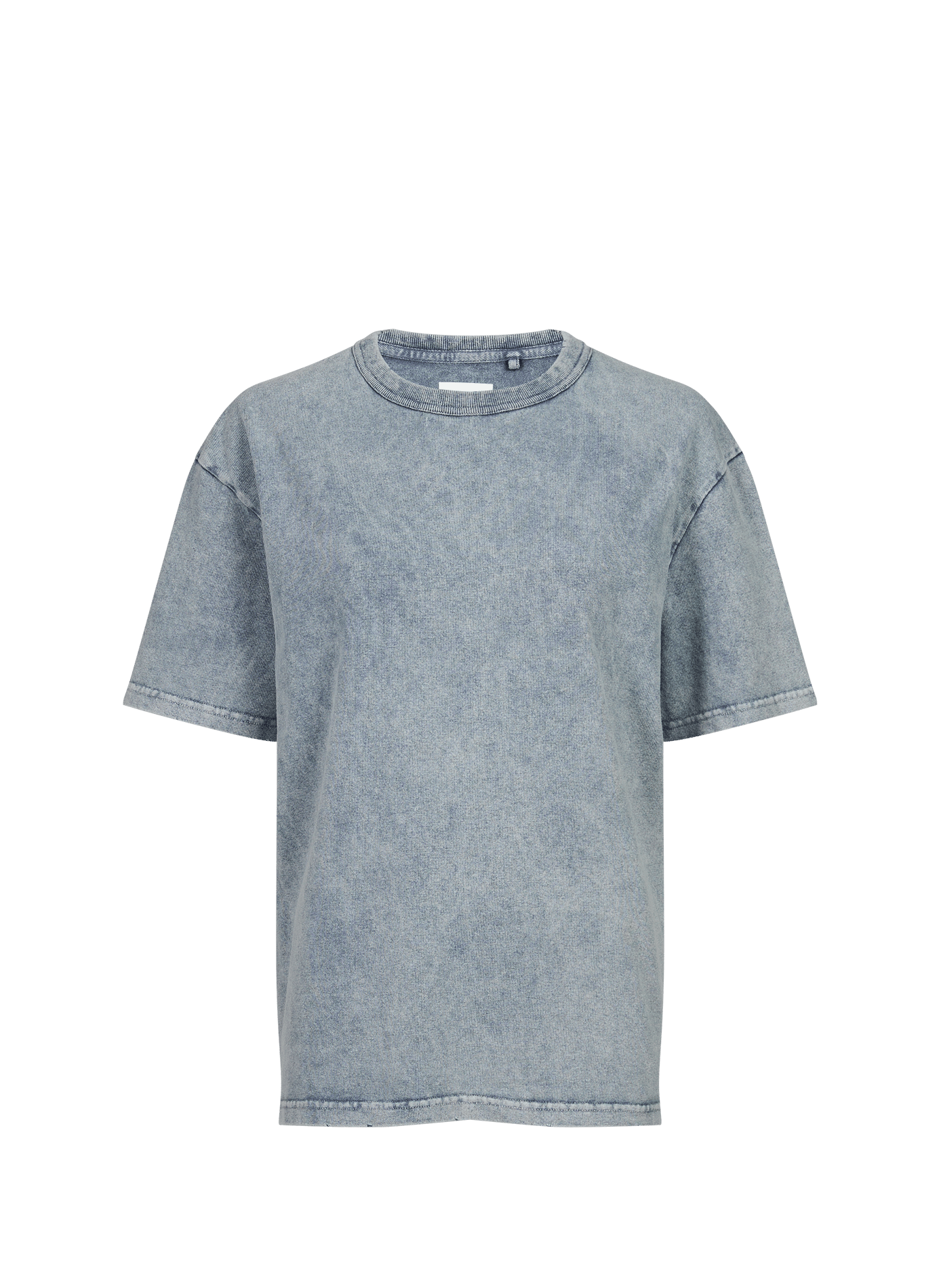 T-shirt droit en coton  Teal