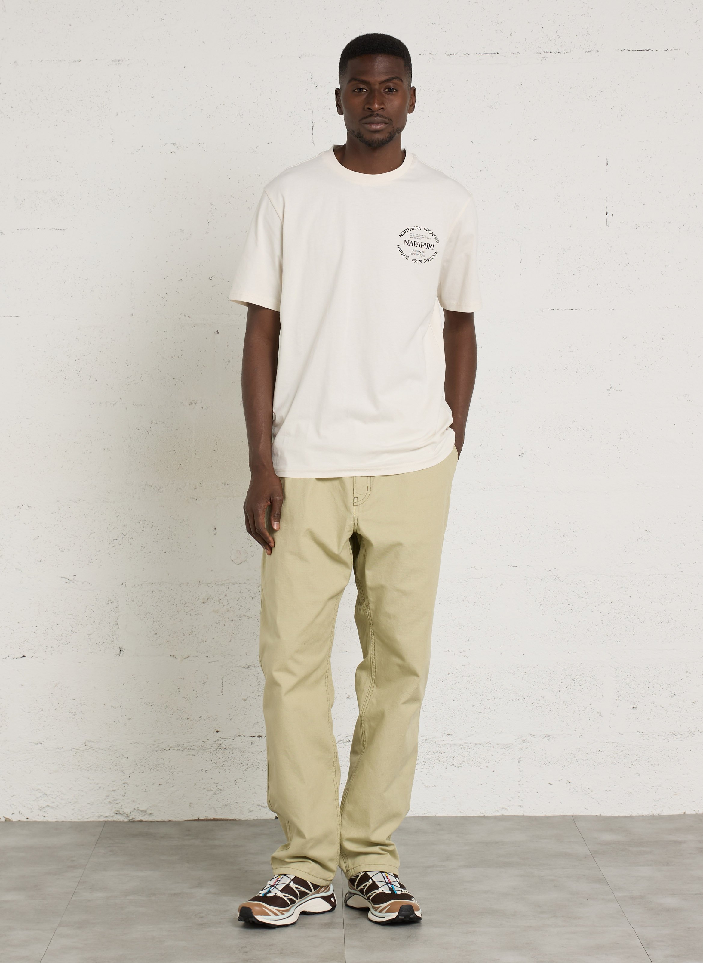 Pantalon droit en coton bio | Beige PATAGONIA Heren