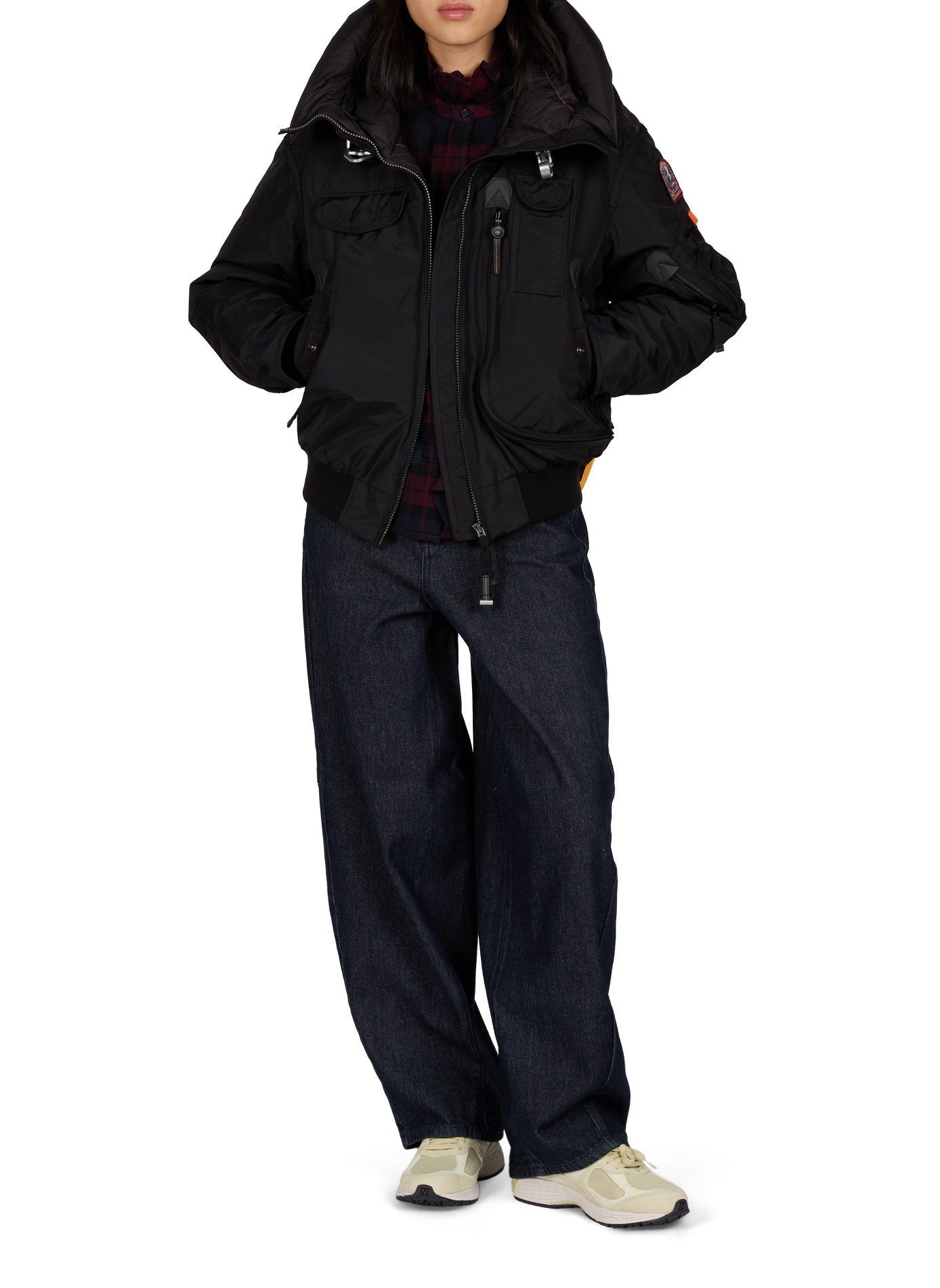 Gobi hooded jacket PARAJUMPERS Black
