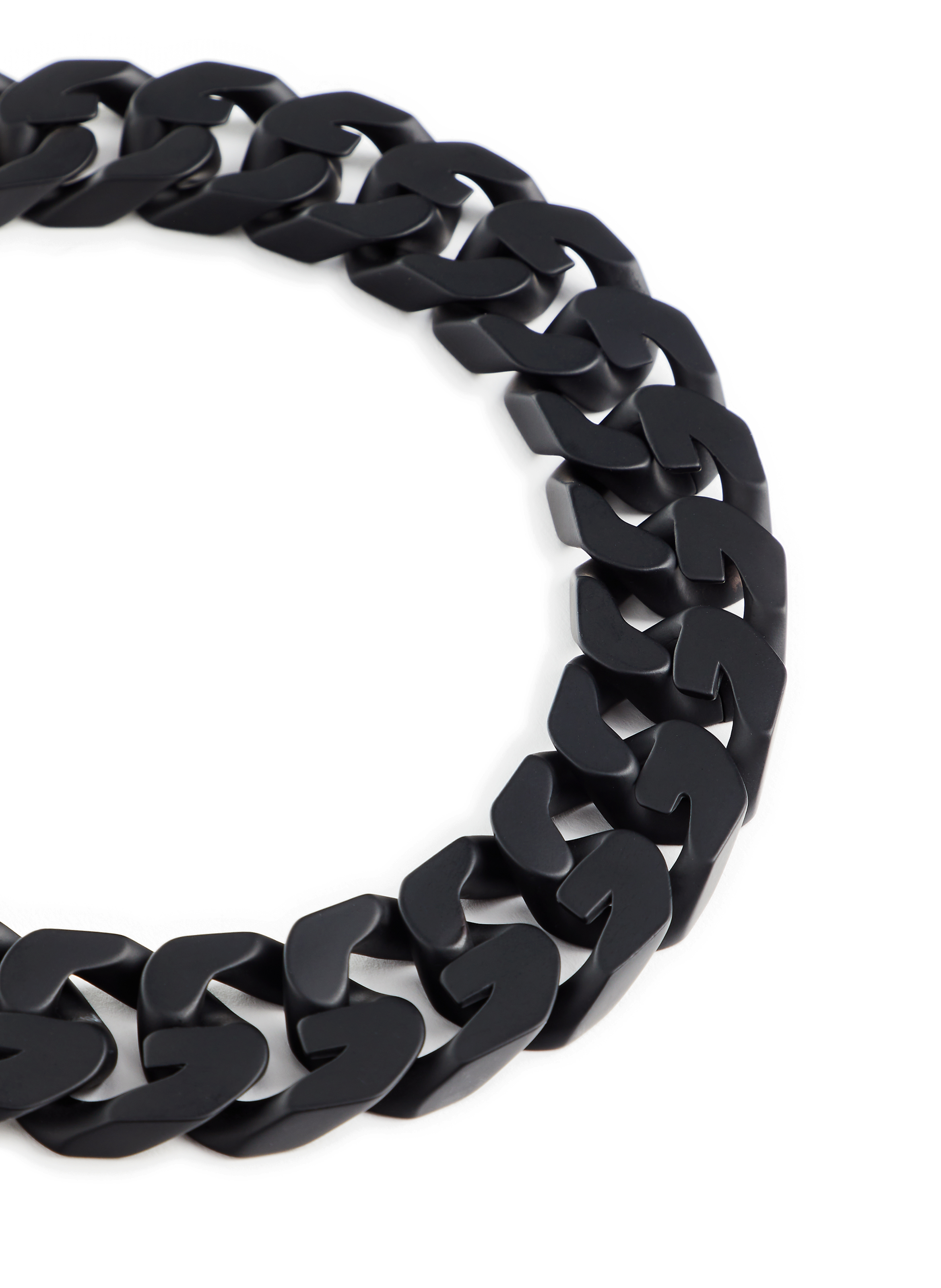 Brass chain necklace GIVENCHY Black