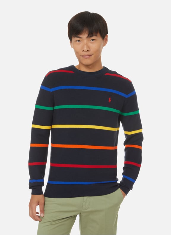 Cotton knit jumper Blue by POLO RALPH LAUREN POLO RALPH LAUREN Cotton knit jumper Blue