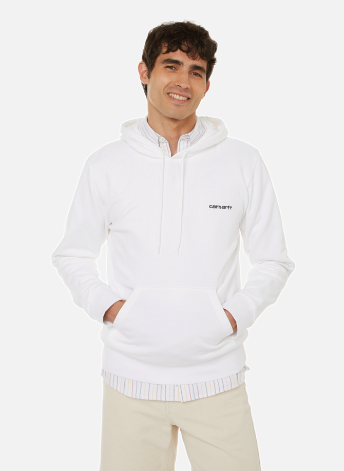 Cotton logo hoodie CARHARTT WIP