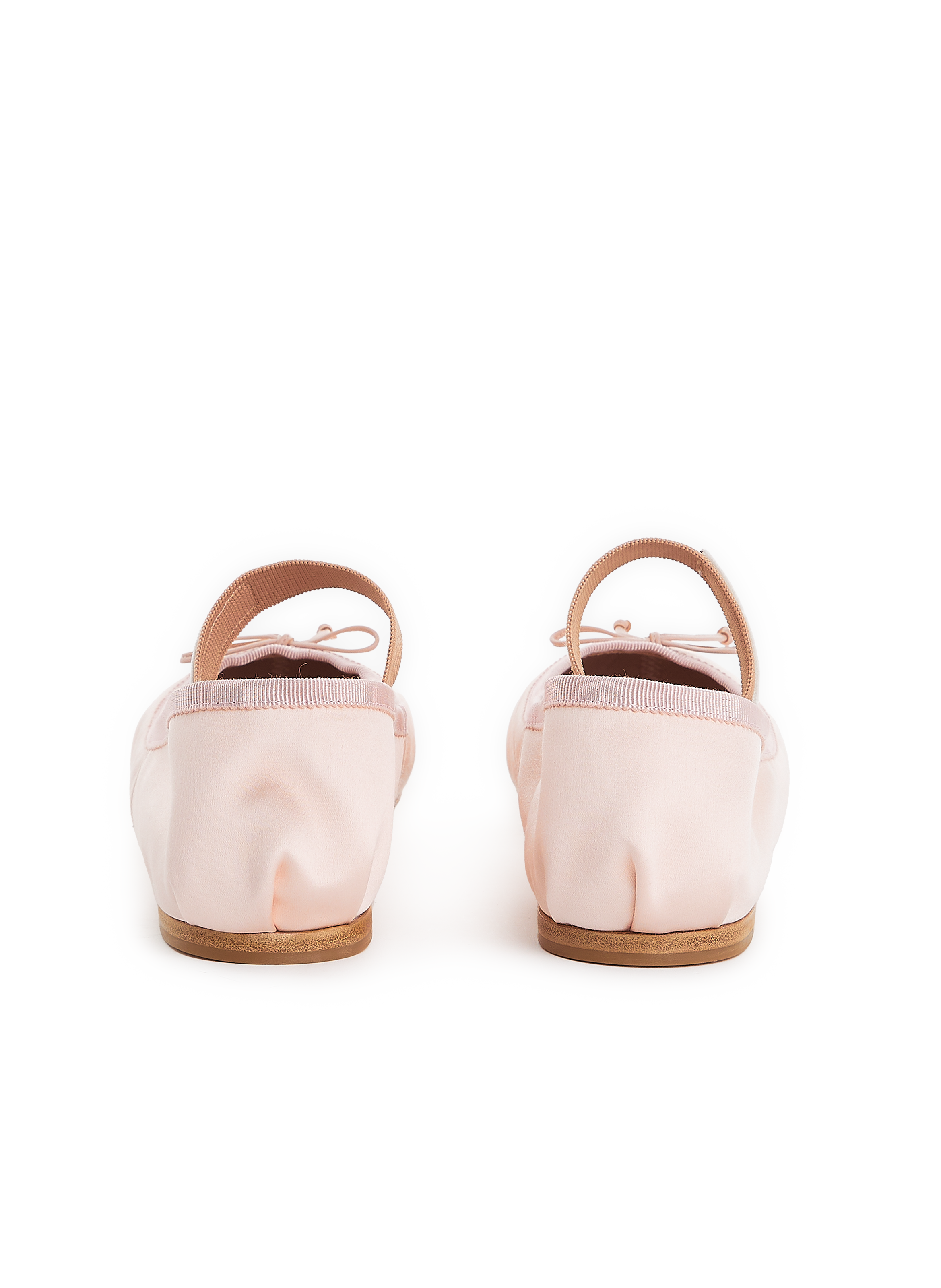 Ballerines en soie   MIU MIU Rose